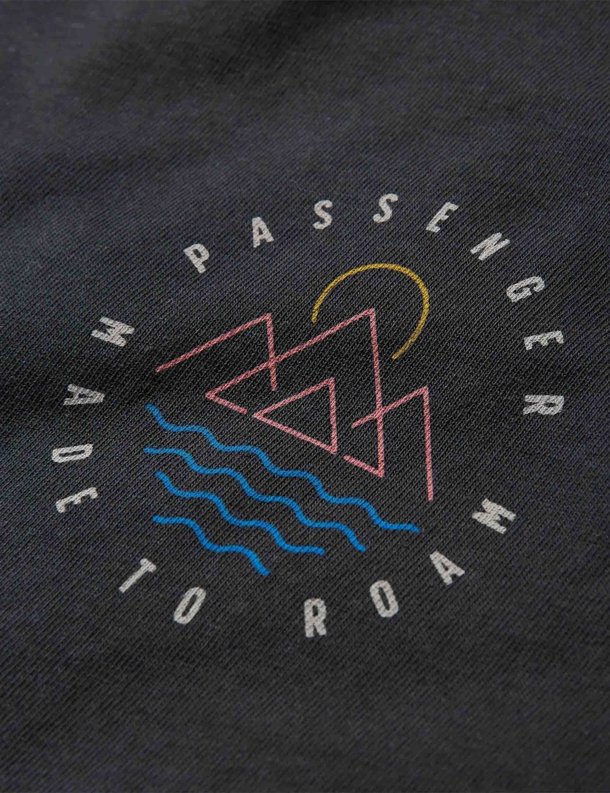 Escapism Recycled Cotton T-Shirt - Black - Image 4