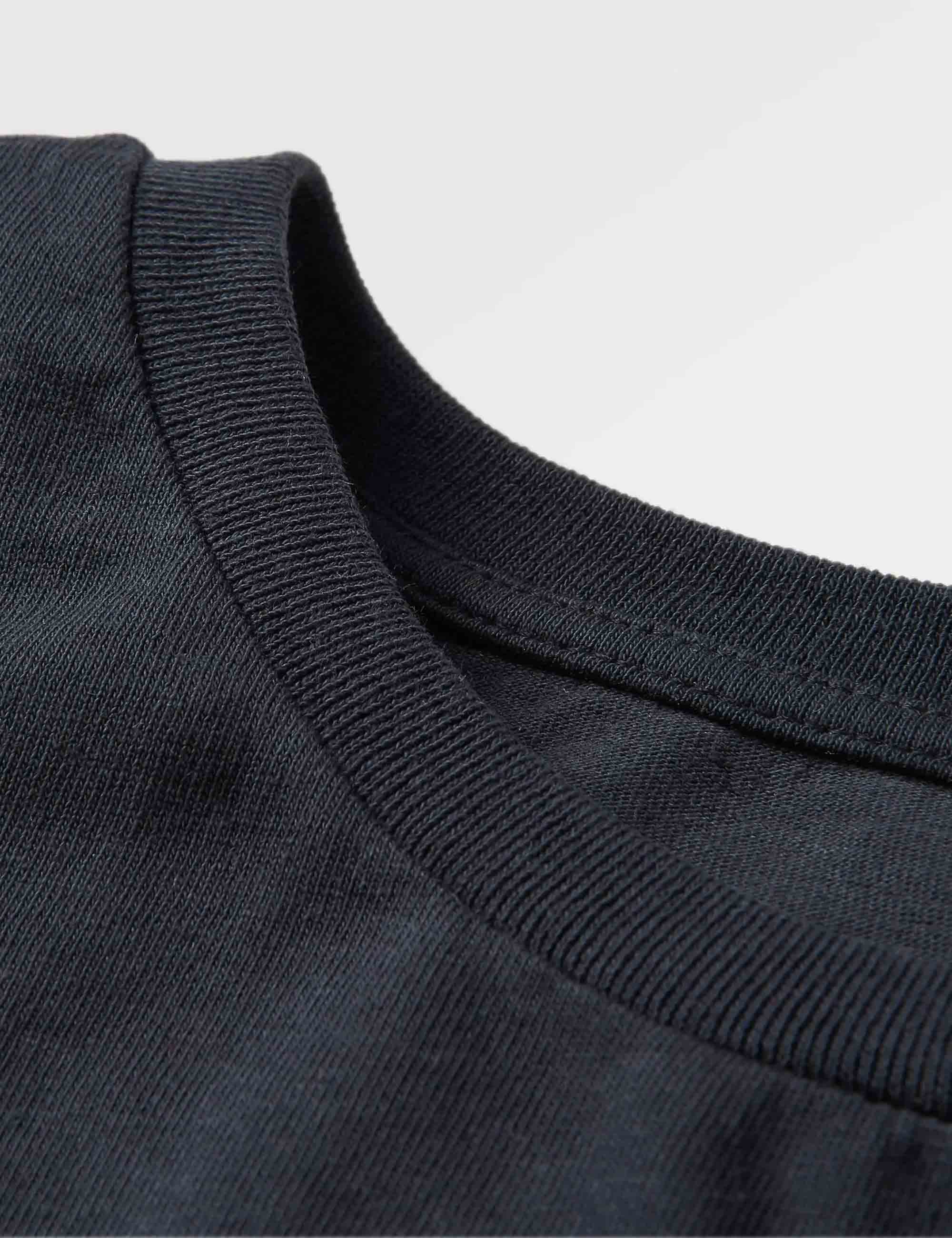 Escapism Recycled Cotton T-Shirt - Black - Image 7