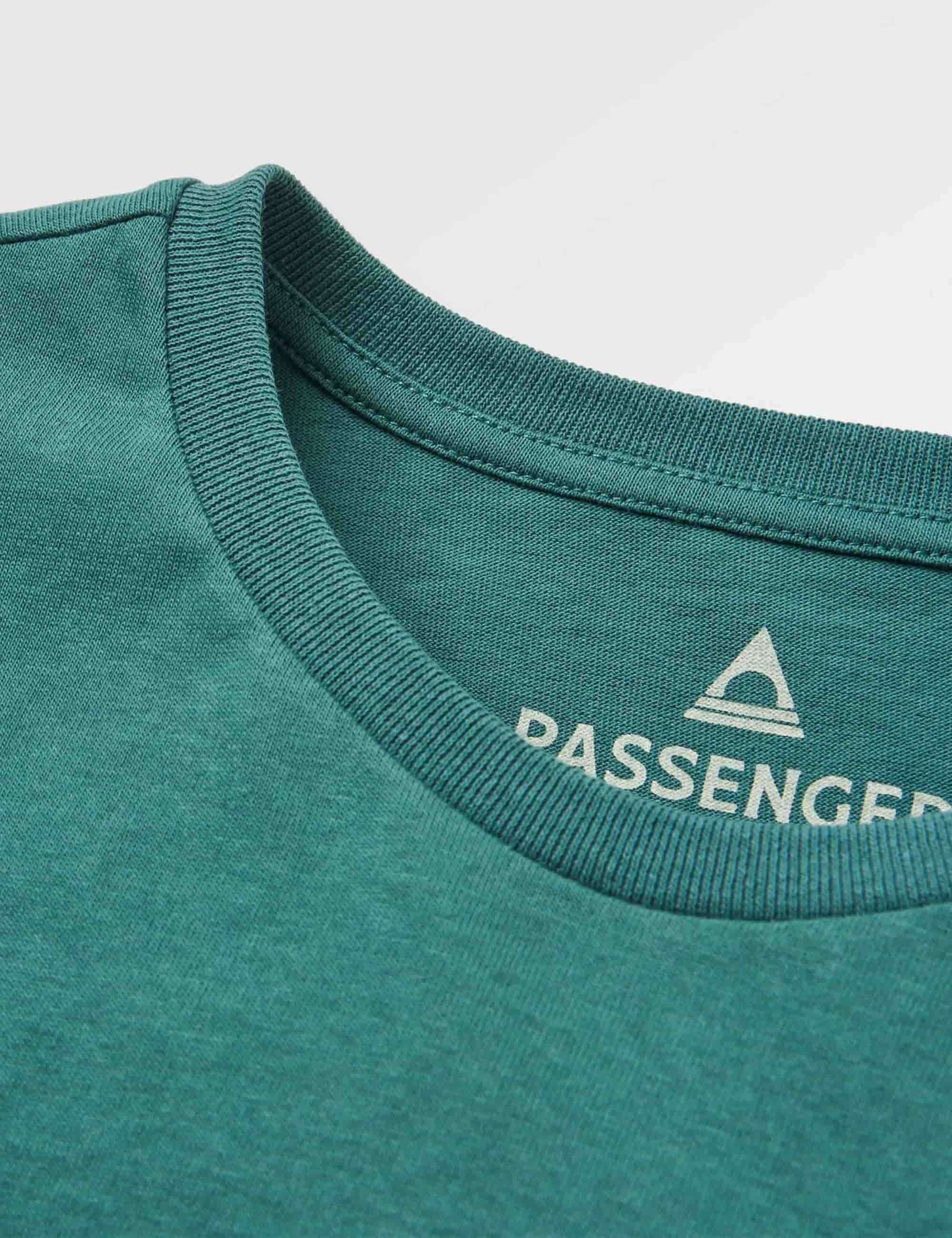 Escapism Recycled Cotton T-Shirt - Deep Ocean - Image 5