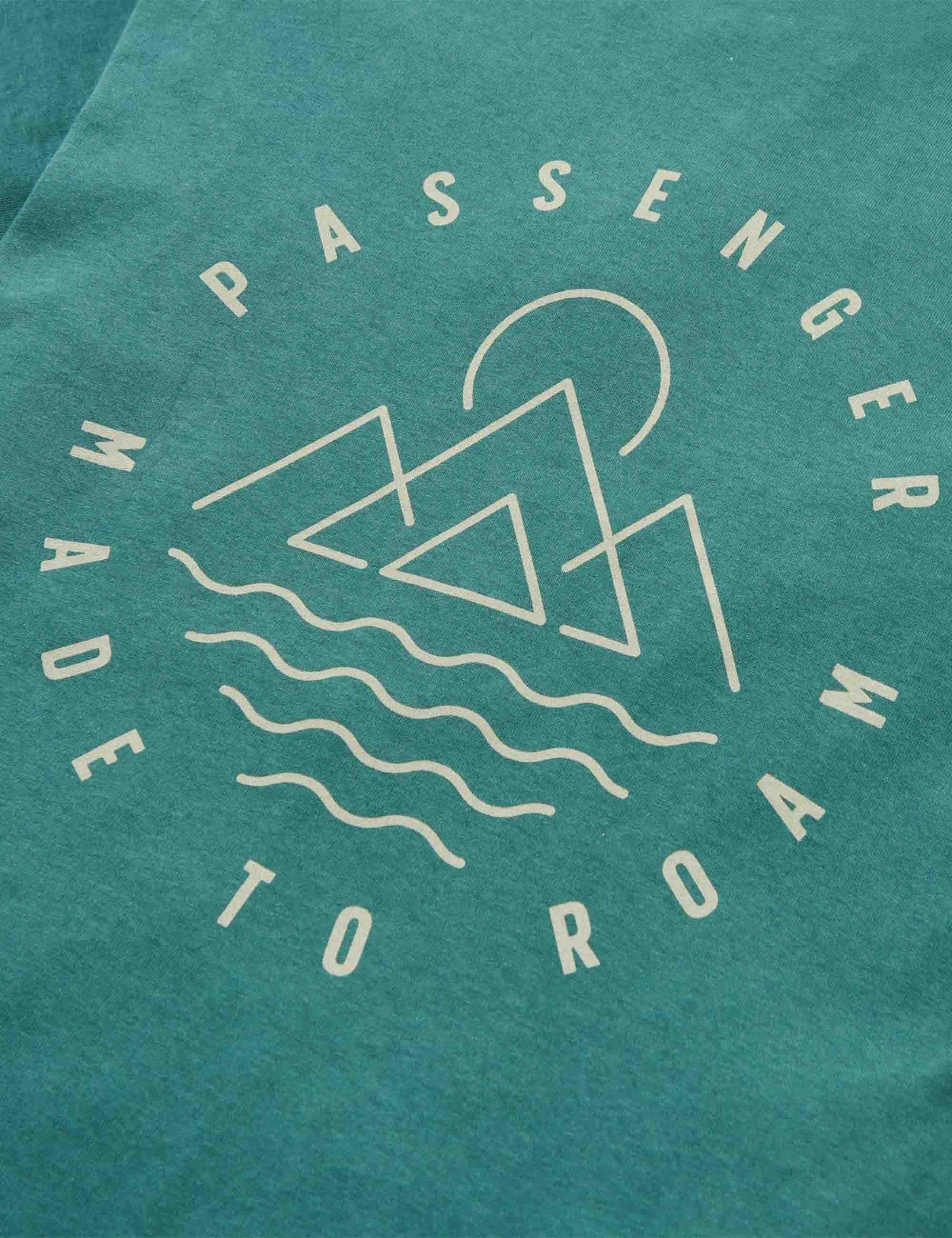 Escapism Recycled Cotton T-Shirt - Deep Ocean - Image 6