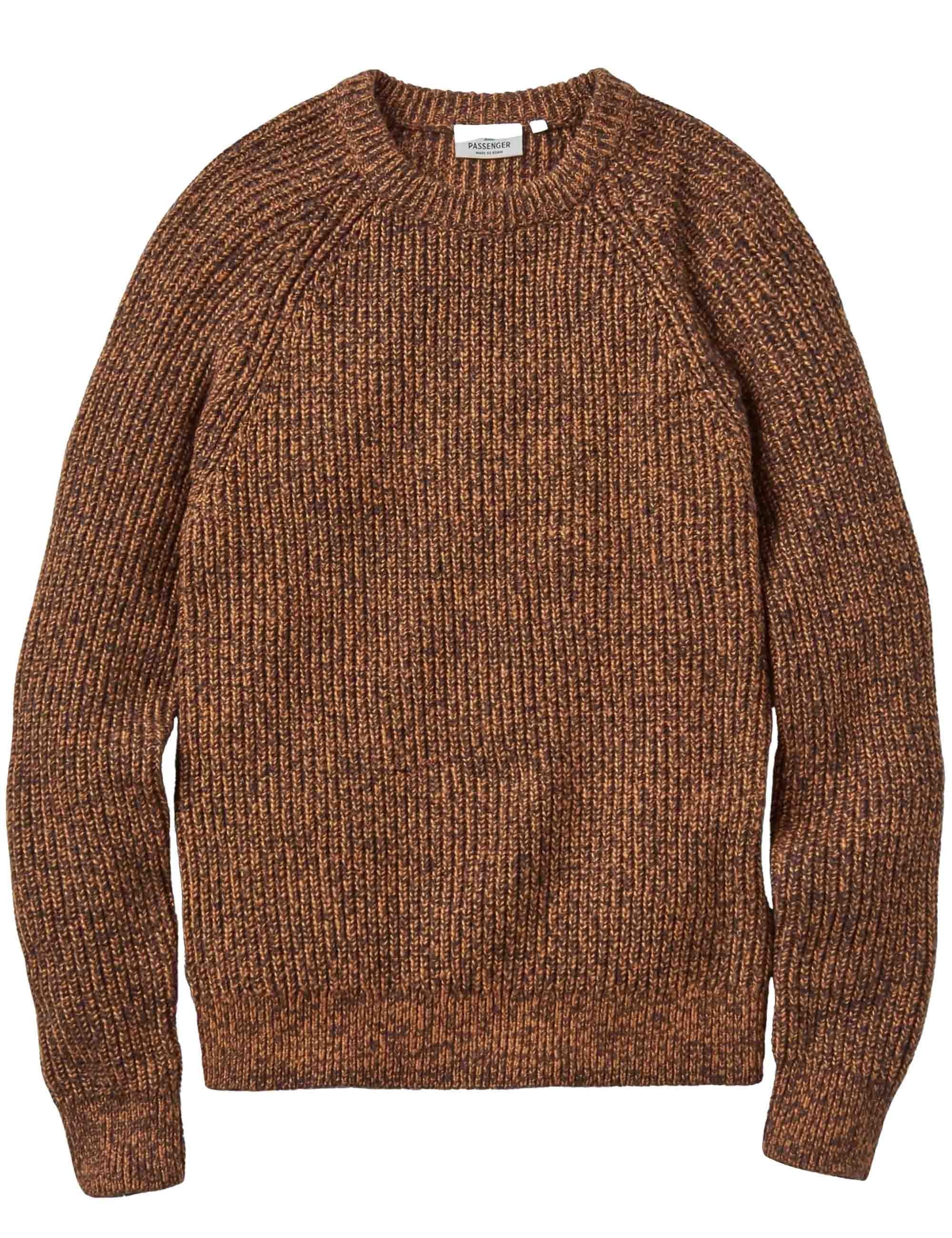 Fog Recycled Knitted Jumper - Dusty Ochre