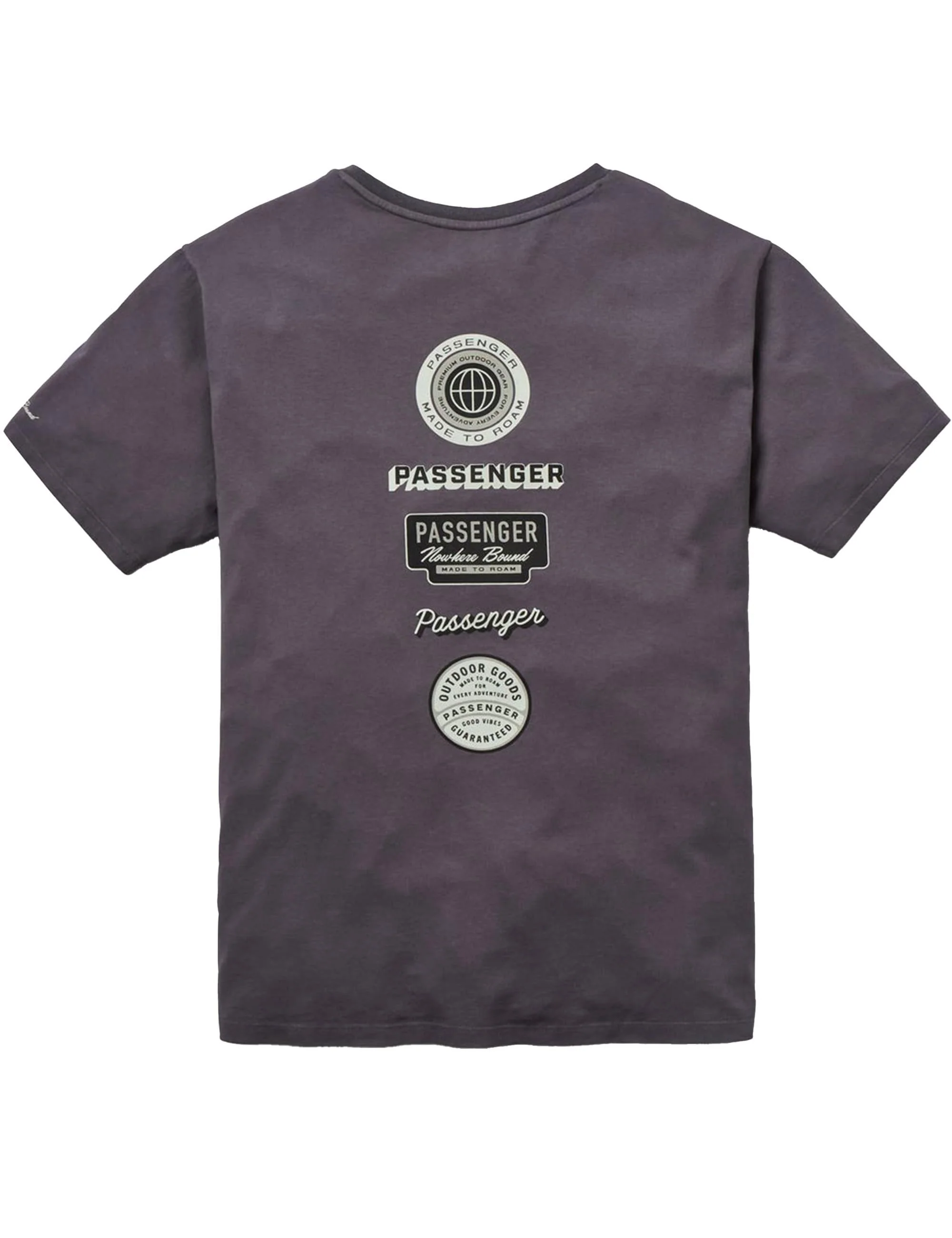 Guided Recycled Cotton T-Shirt - Charcoal