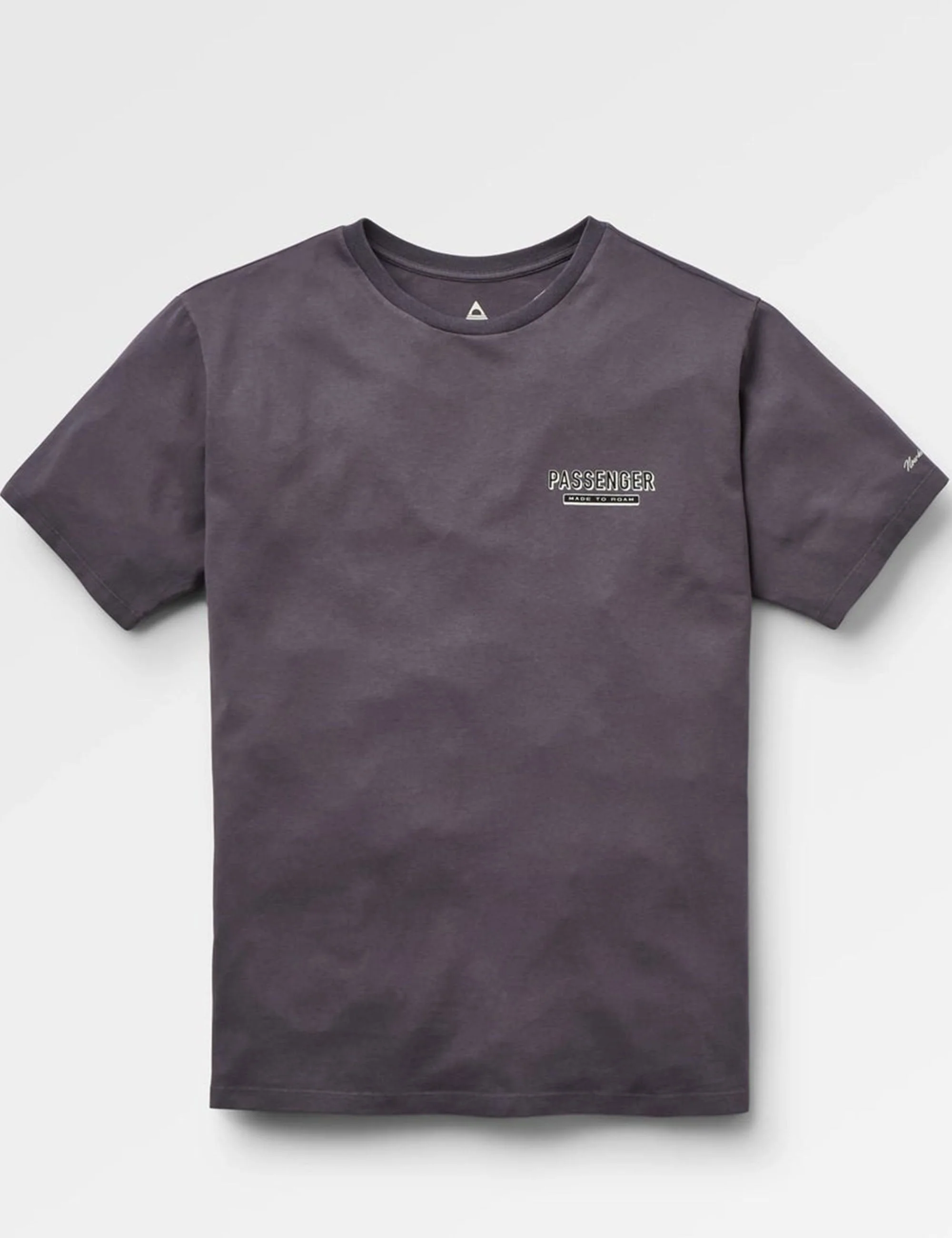 Guided Recycled Cotton T-Shirt - Charcoal - Image 2