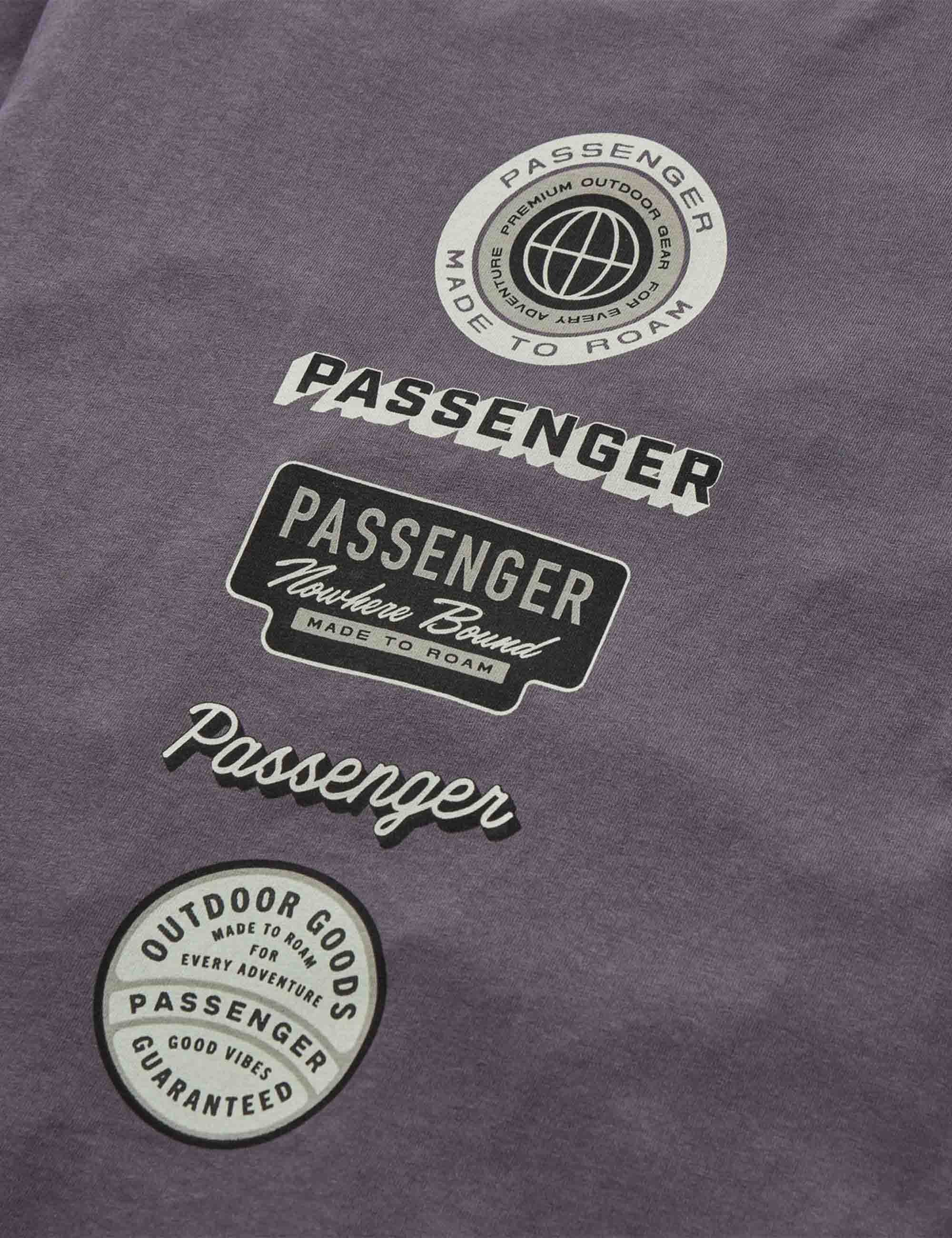 Guided Recycled Cotton T-Shirt - Charcoal - Image 3