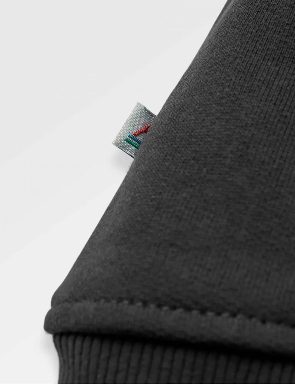 Heritage Recycled Cotton Full Zip Hooded Sweat - Black - Image 4