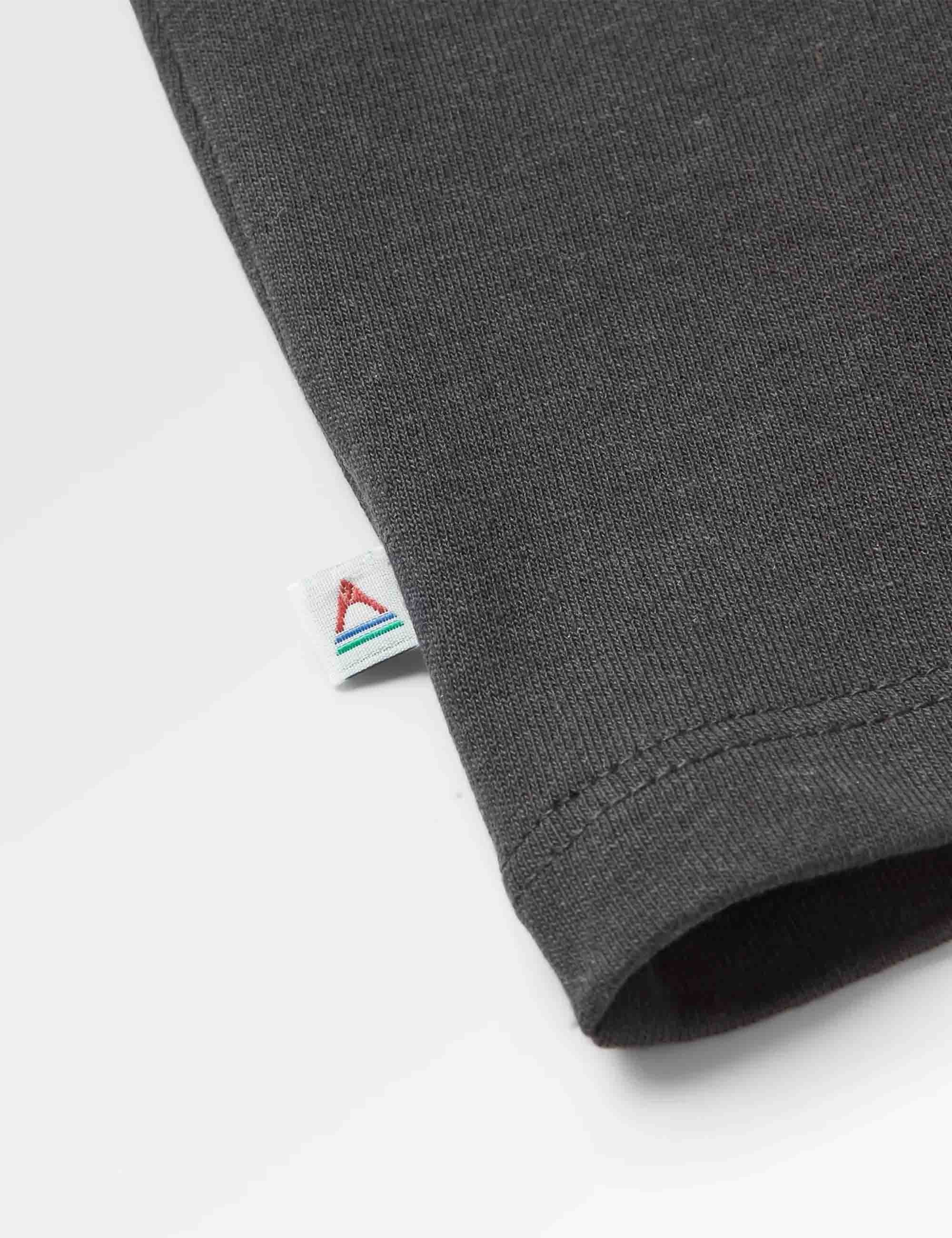 Made To Roam Recycled Cotton T-Shirt - Black - Image 5