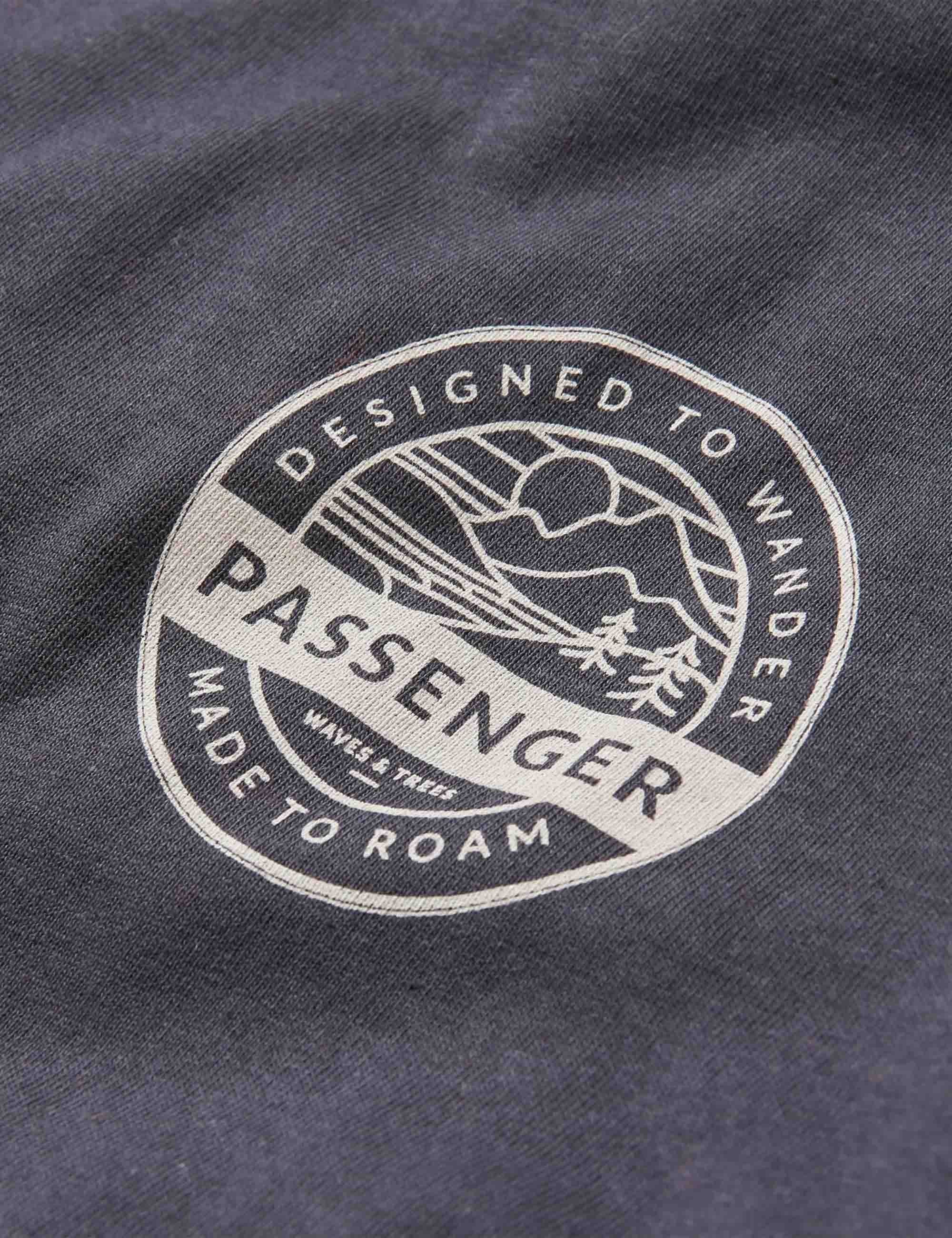 Odyssey Recycled Cotton T-Shirt - Black - Image 4