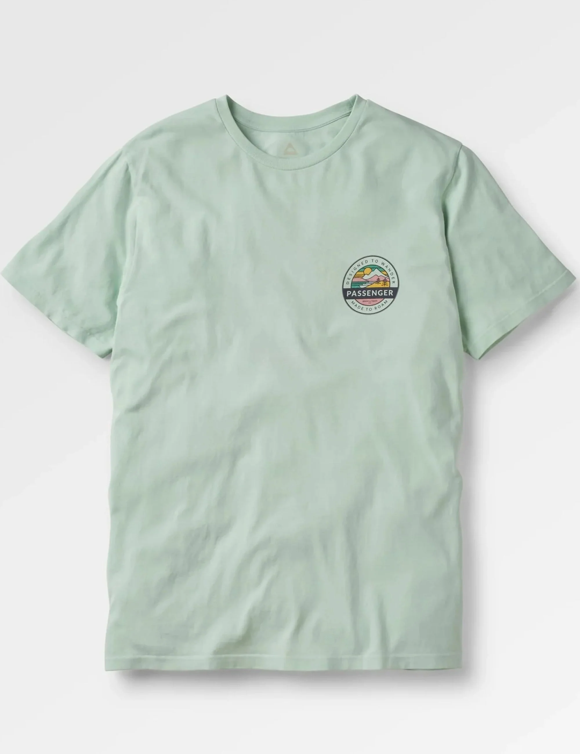 Odyssey Recycled Cotton T-Shirt - Surf Spray - Image 3