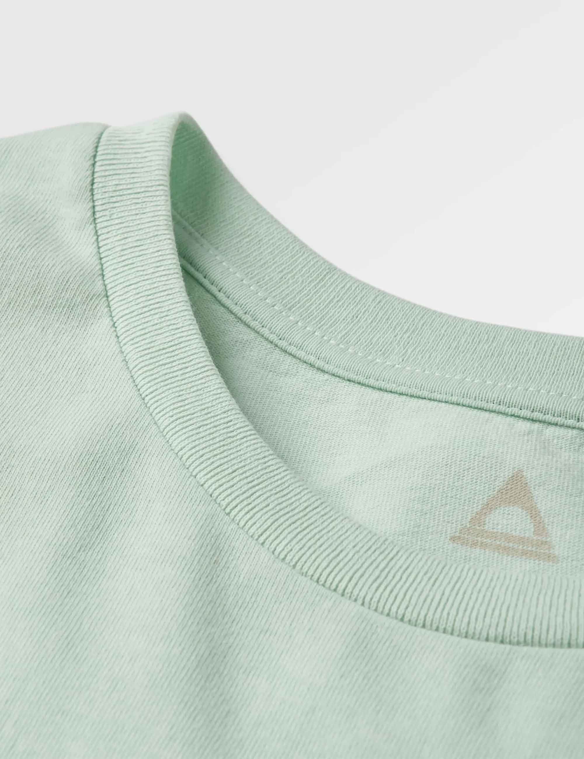 Odyssey Recycled Cotton T-Shirt - Surf Spray - Image 5