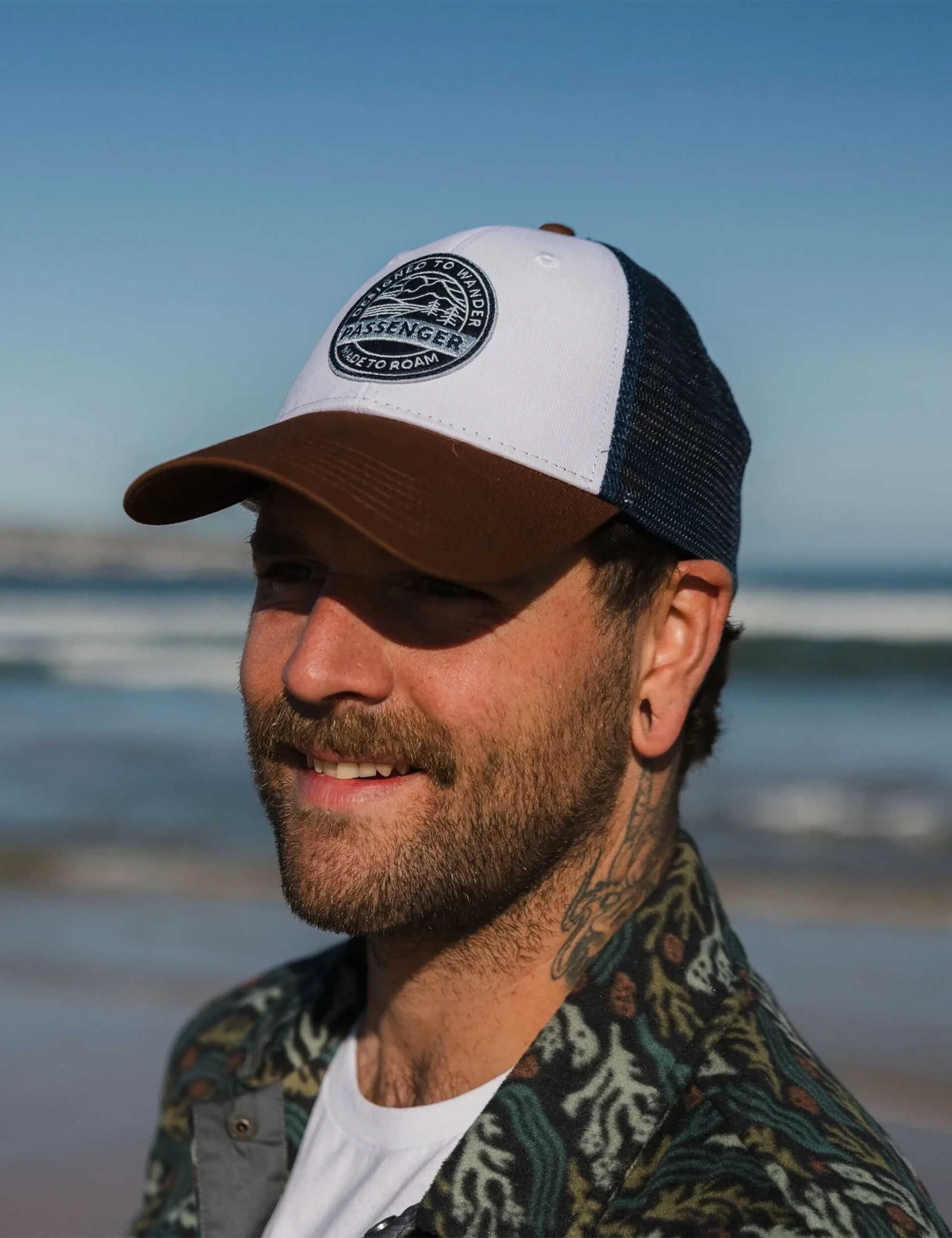 Odyssey Trucker Cap - Rich Navy/Rubber - Image 6