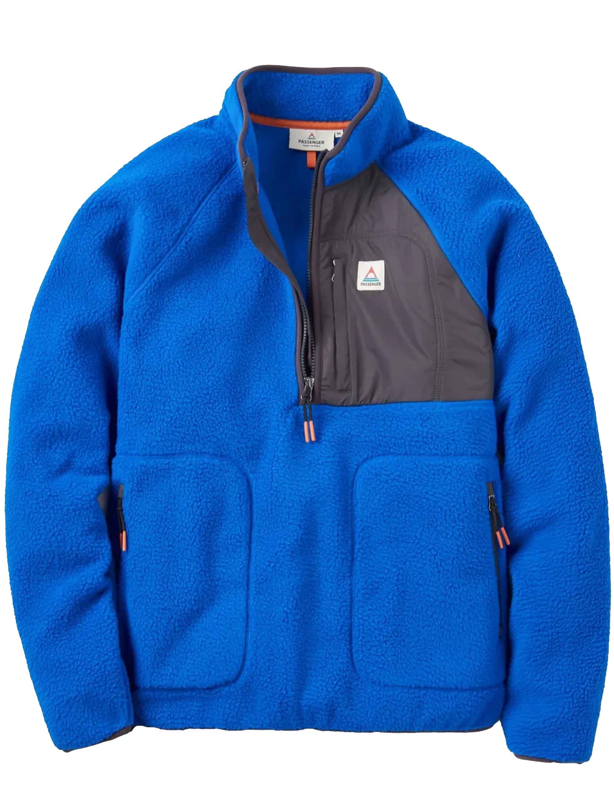 Offgrid 2.0 1/2 Zip Sherpa Fleece - Azure Blue