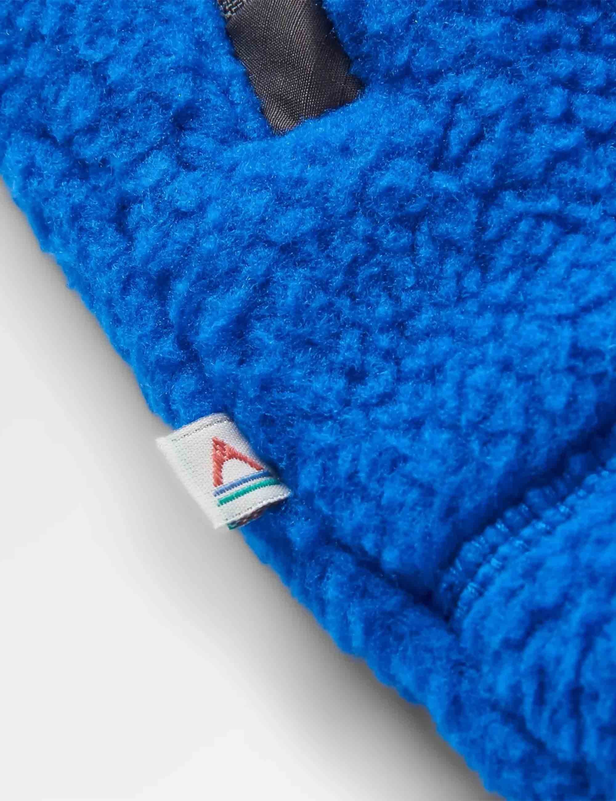Offgrid 2.0 1/2 Zip Sherpa Fleece - Azure Blue - Image 3