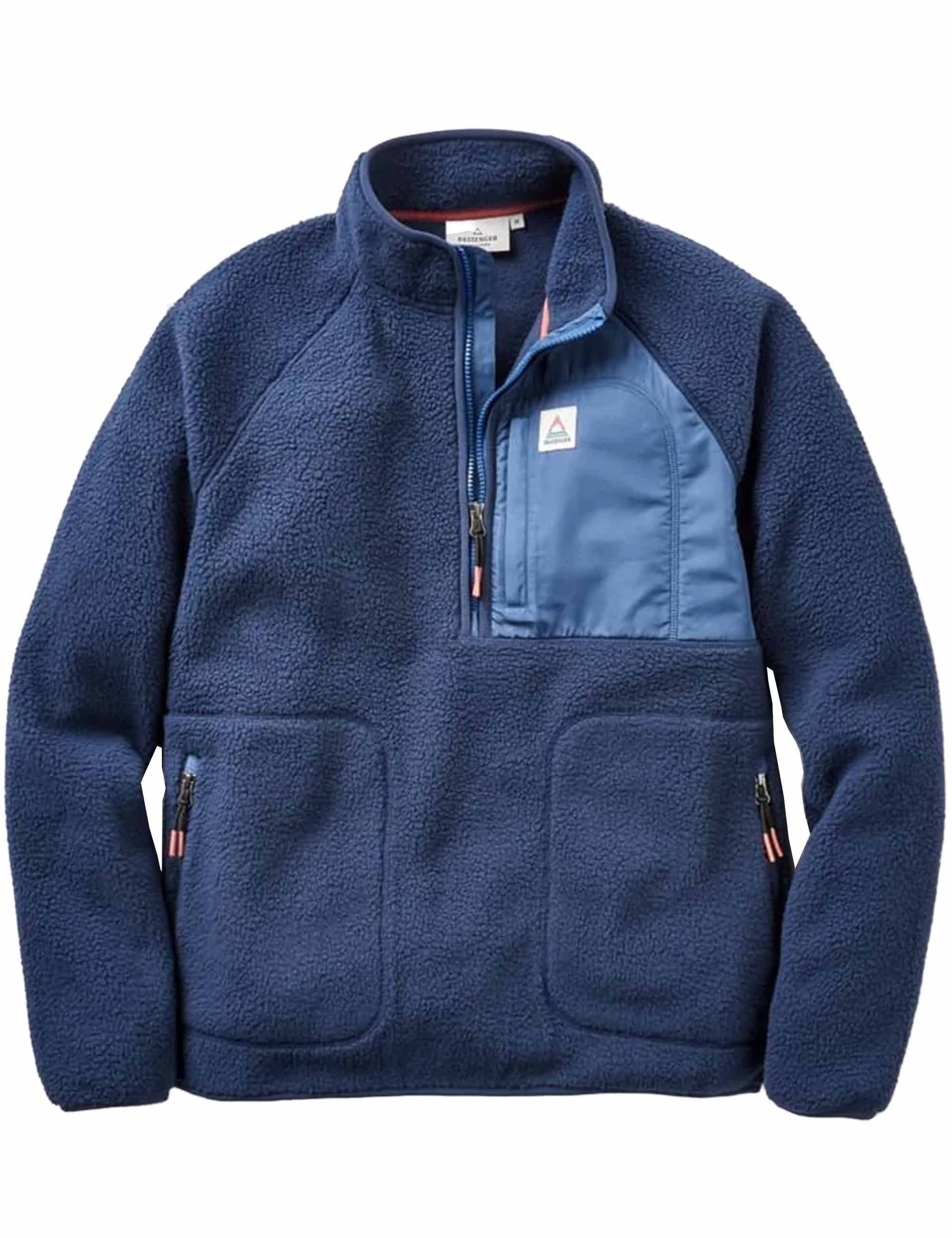 Offgrid 2.0 1/2 Zip Sherpa Fleece - Rich Navy