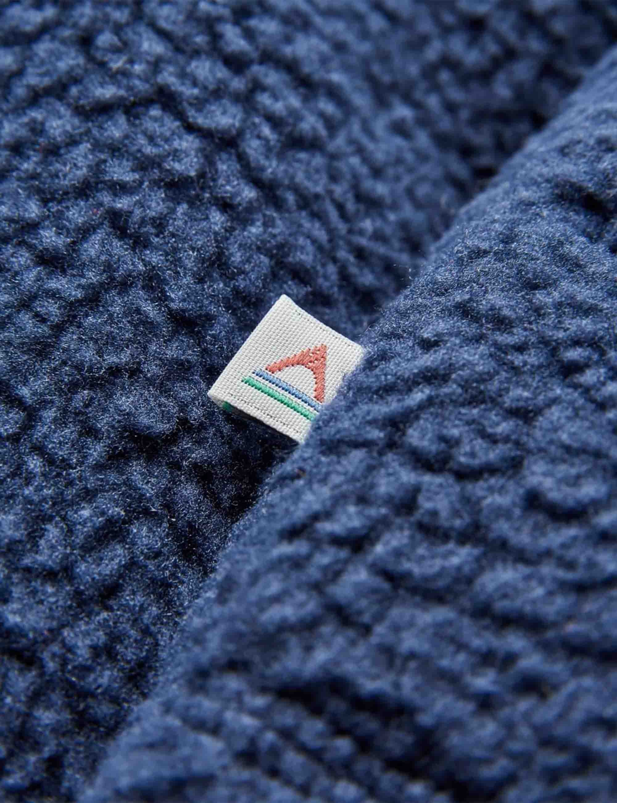 Offgrid 2.0 1/2 Zip Sherpa Fleece - Rich Navy - Image 5
