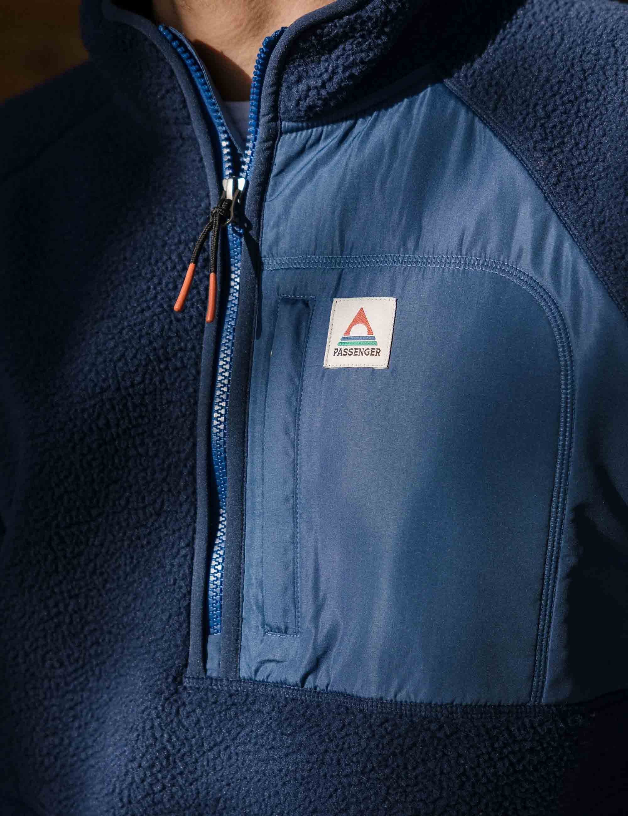 Offgrid 2.0 1/2 Zip Sherpa Fleece - Rich Navy - Image 7