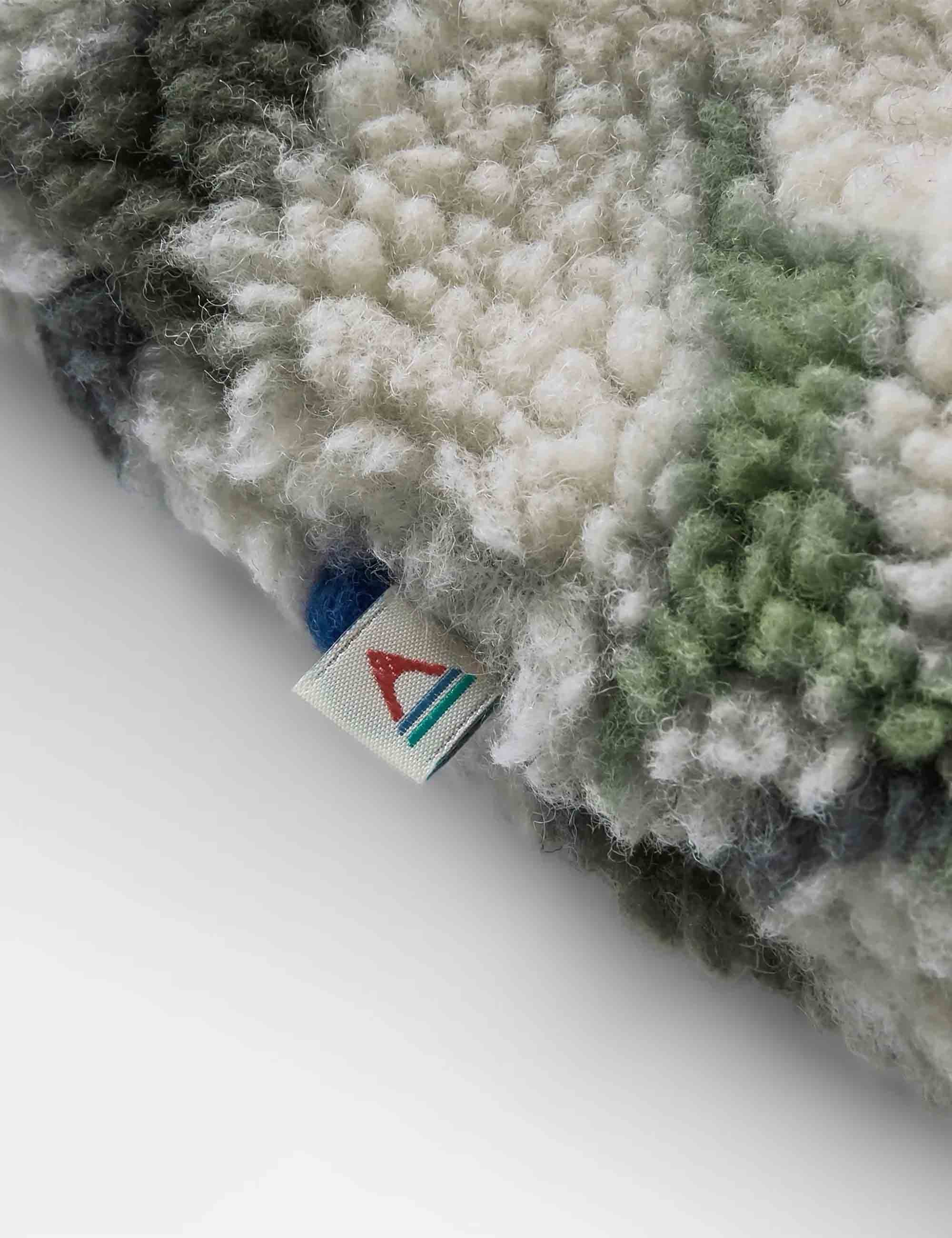 Offroad Sherpa 1/2 Zip Fleece - Abstract Strata Multi - Image 3