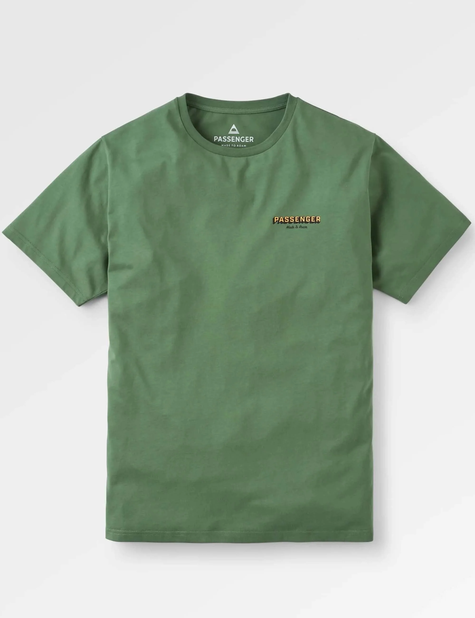 Outdoor Gear Organic Cotton T-Shirt - Wild Green - Image 2