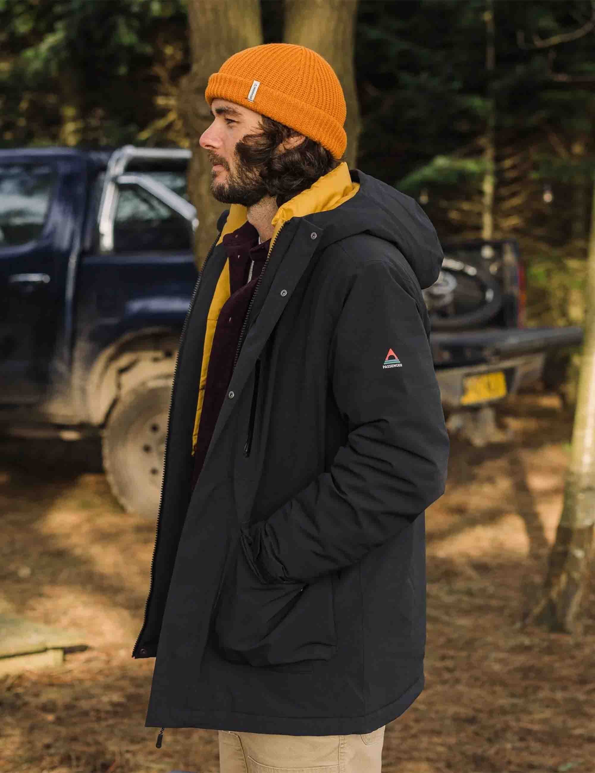 Rainier Waterproof Parka - Black - Image 2
