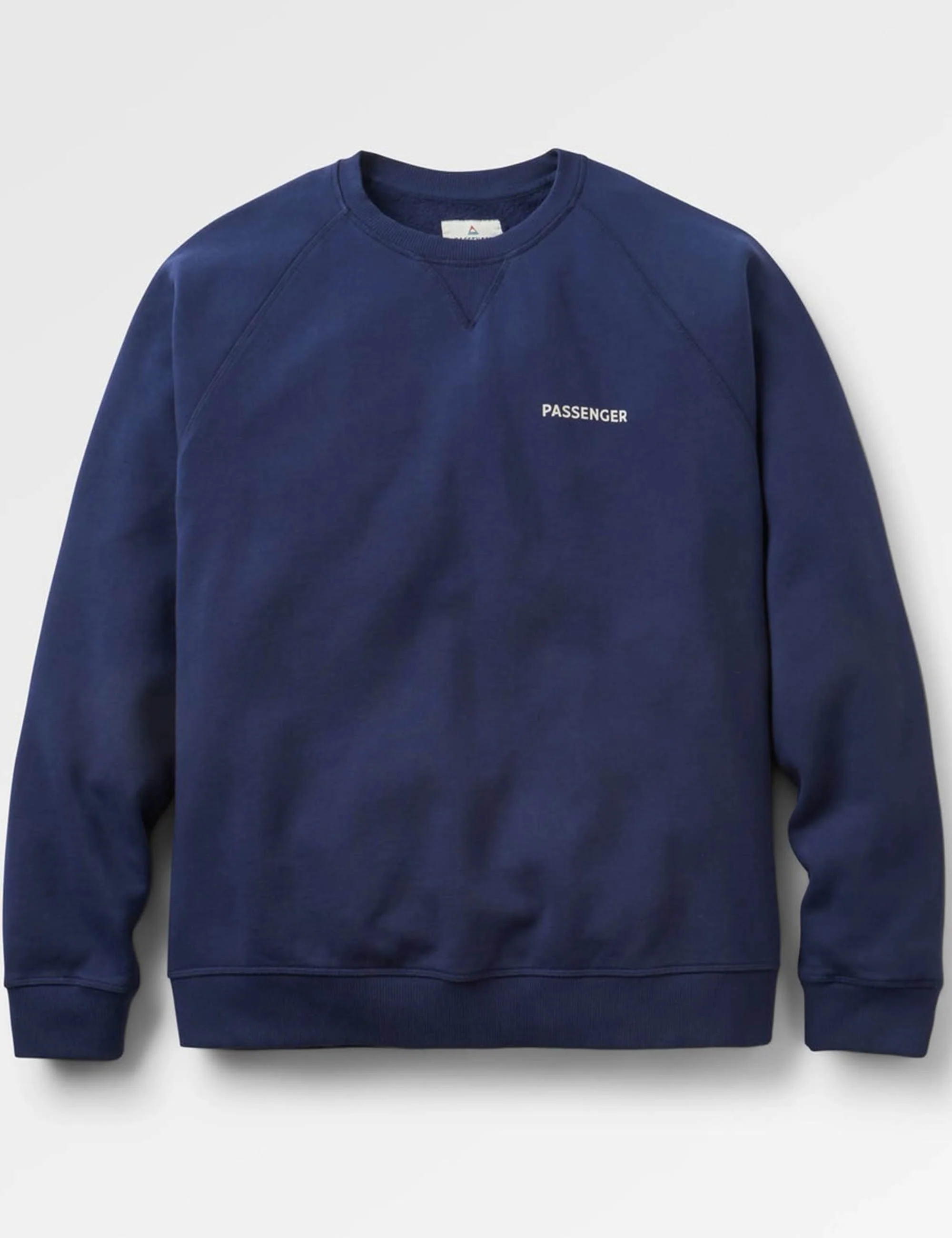 Roamer Recycled Cotton Crew Sweat - Rich Navy - Image 2