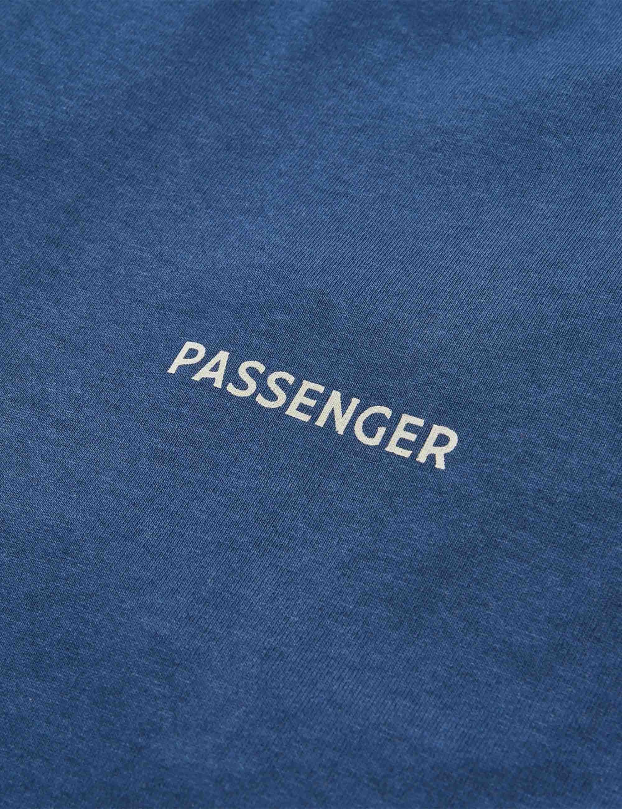 Roamer Recycled Cotton T-Shirt - Rich Navy - Image 5