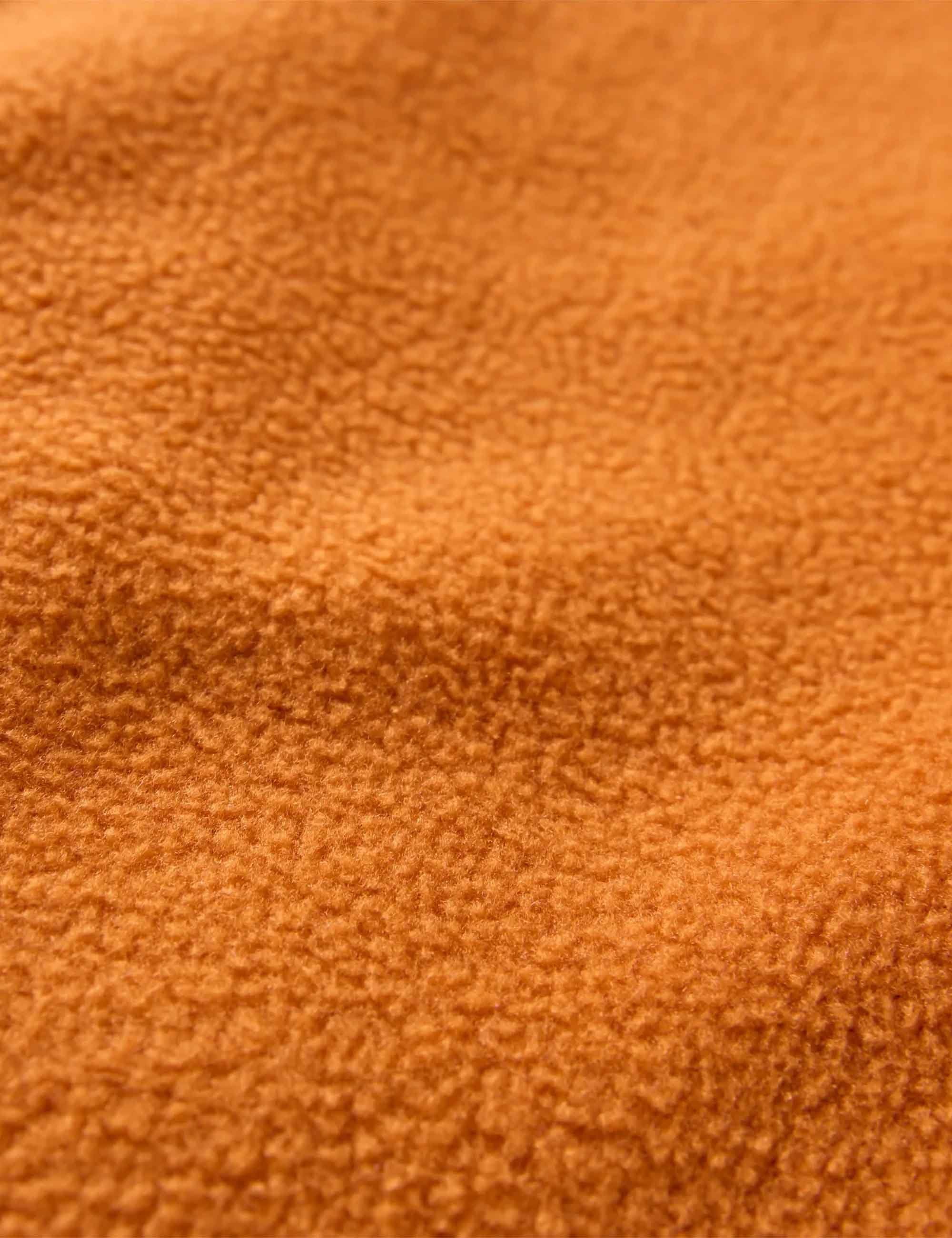 Set Off Polar 1/4 Zip Fleece - Sunset Orange/Storm Grey - Image 7