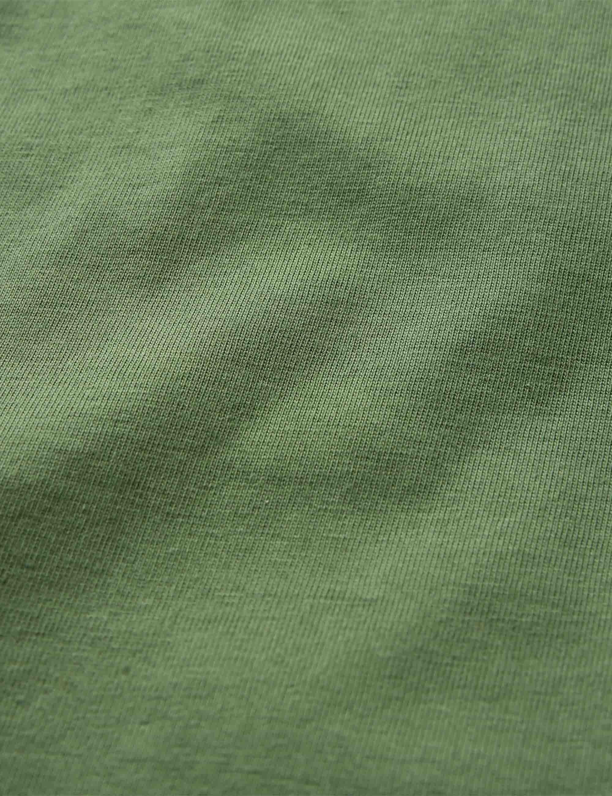 Trees Organic Cotton T-Shirt - Wild Green - Image 2