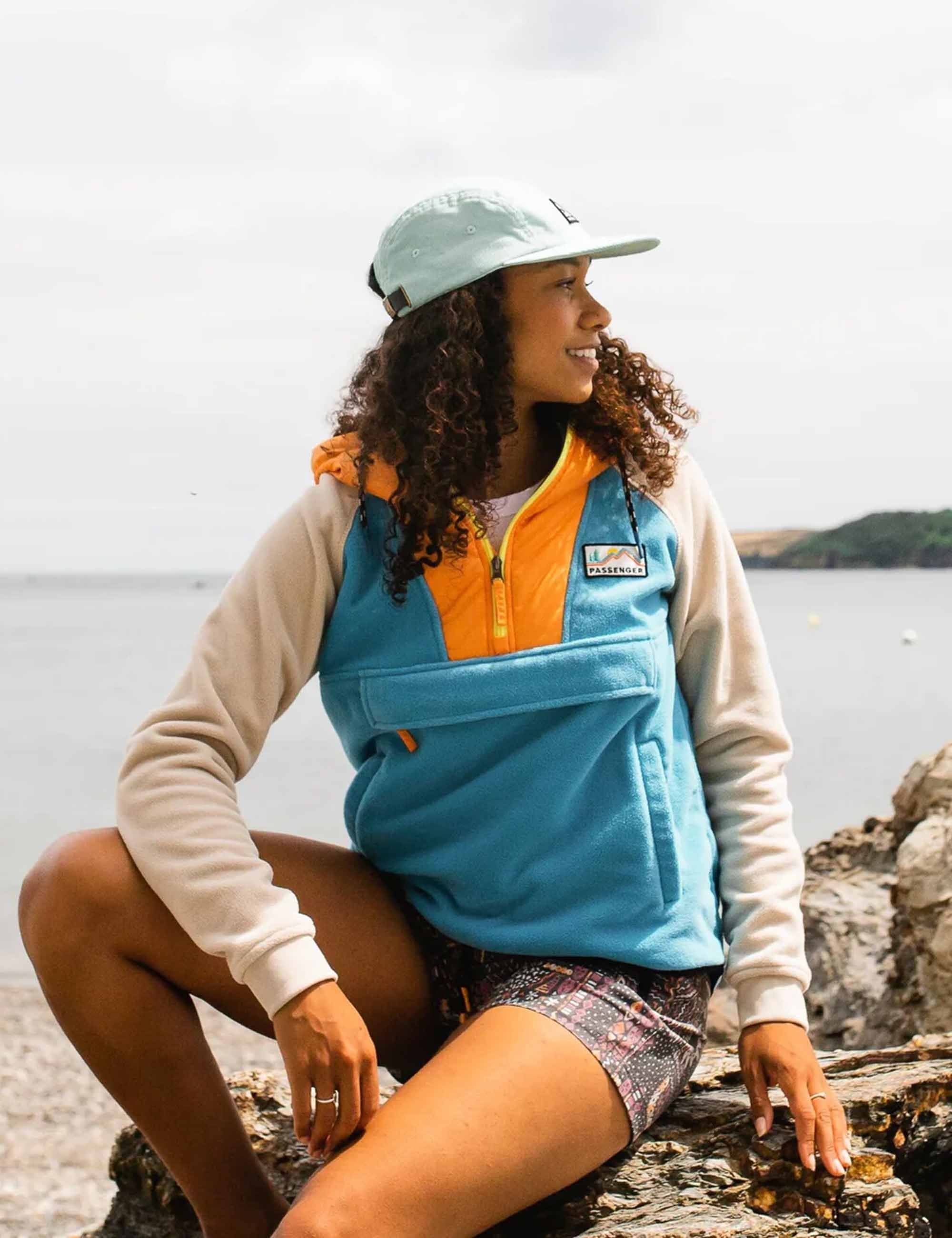 Women's Alexander Hooded Fleece - Blue Pool - Image 2