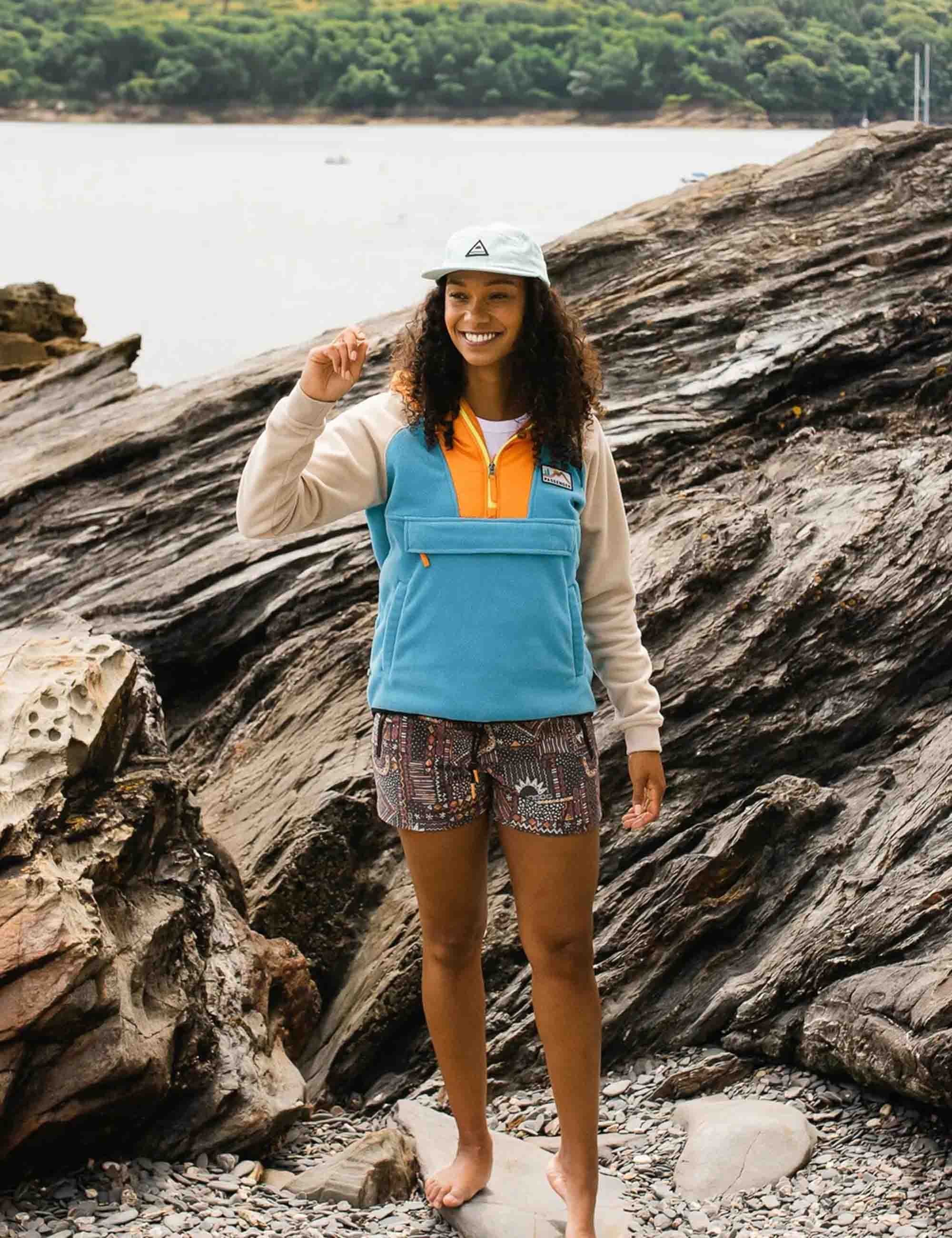 Women's Alexander Hooded Fleece - Blue Pool - Image 7