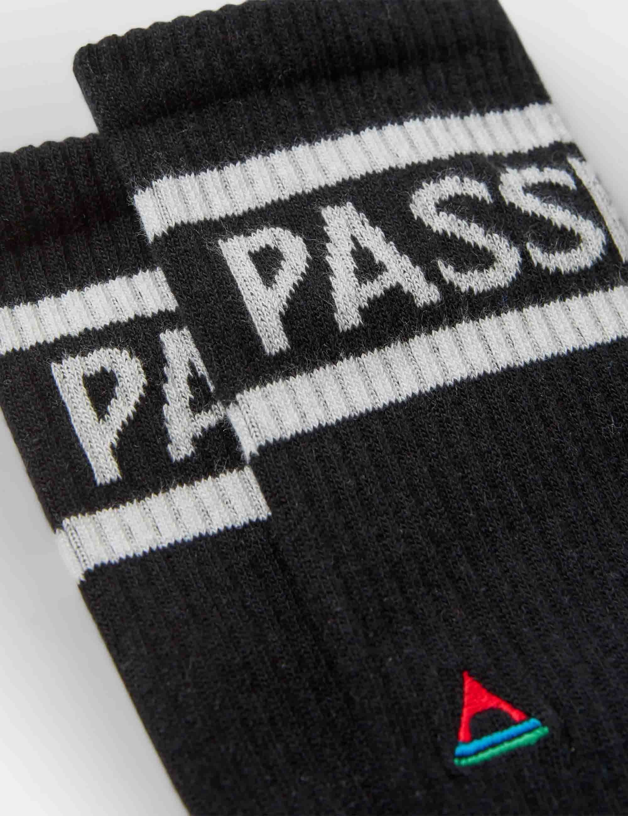 Women's Classic Logo Socks - Black - Image 2