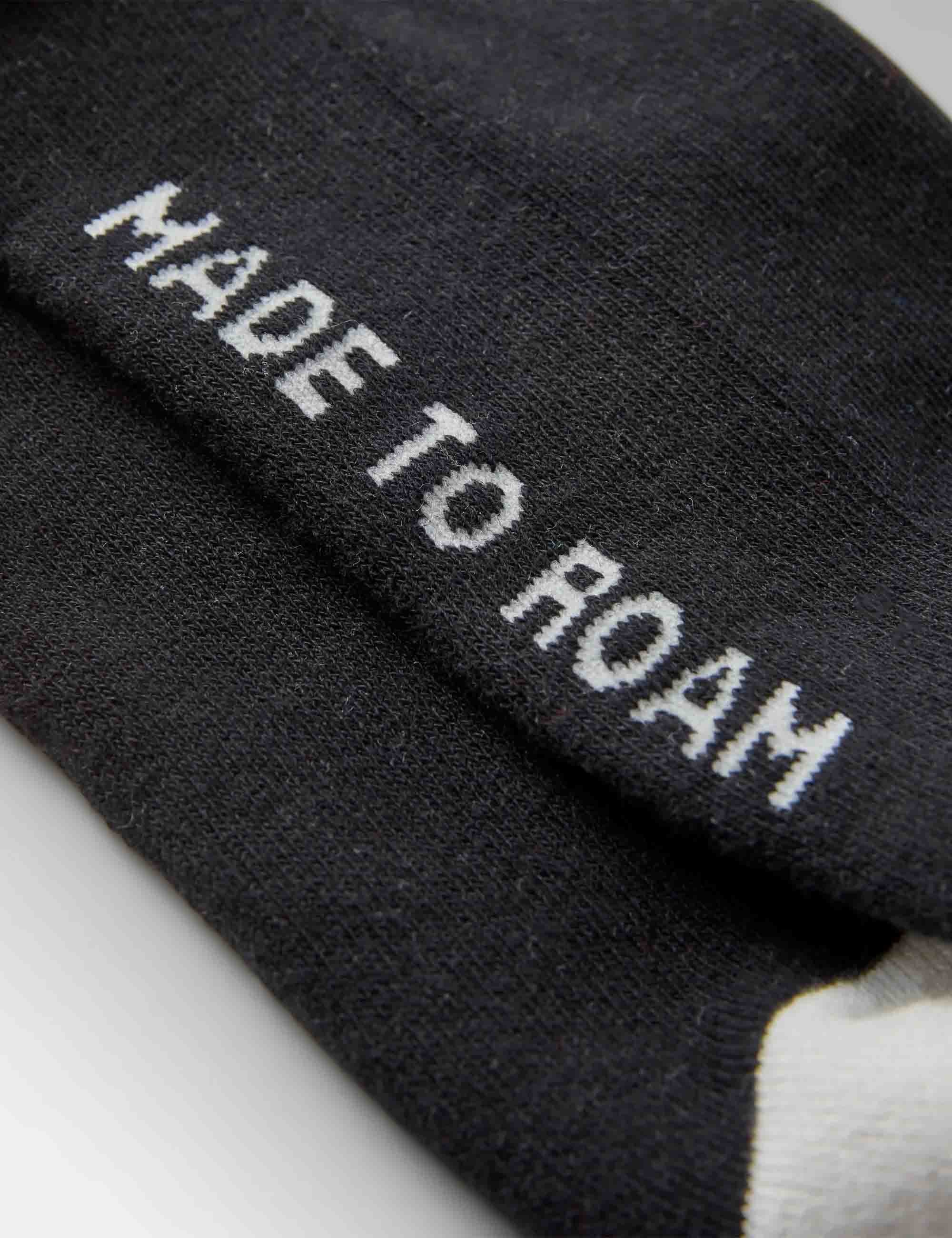 Women's Classic Logo Socks - Black - Image 4