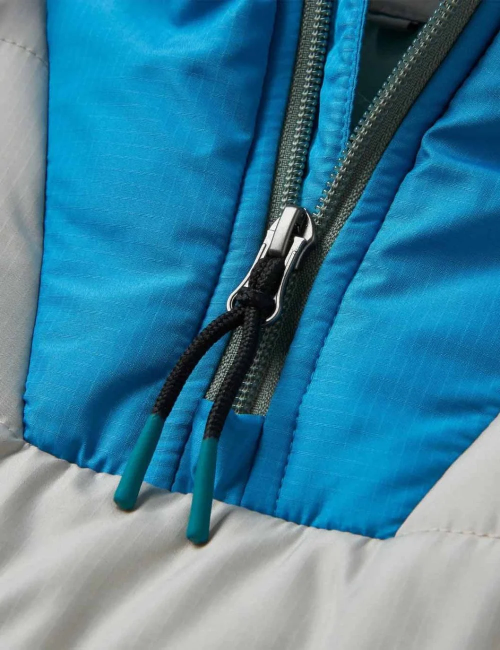 Women's Ocean 1/2 Zip Insulated Anorak - Pebble Grey - Image 4