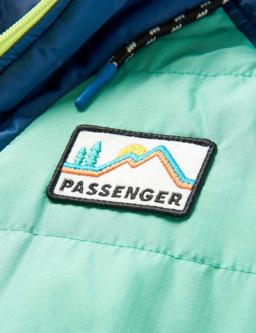 Women's Ocean 1/2 Zip Insulated Jacket - Green Spruce - Image 7