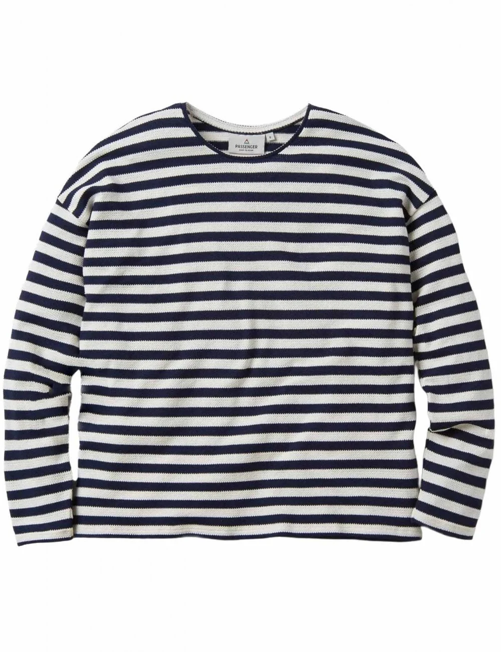 Women's Panorama Long Sleeve Stripe T-Shirt - Deep Navy