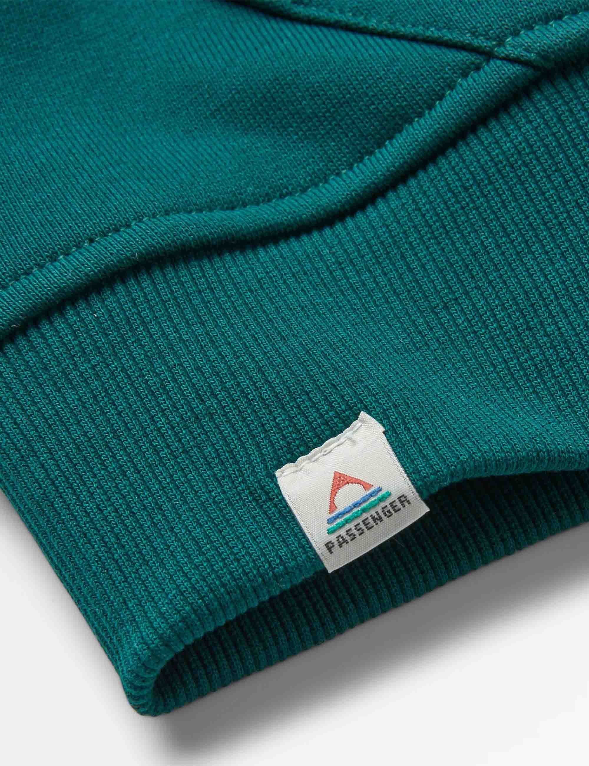 Yuca Recycled Cotton Hooded Sweat - Rain Forest - Image 3