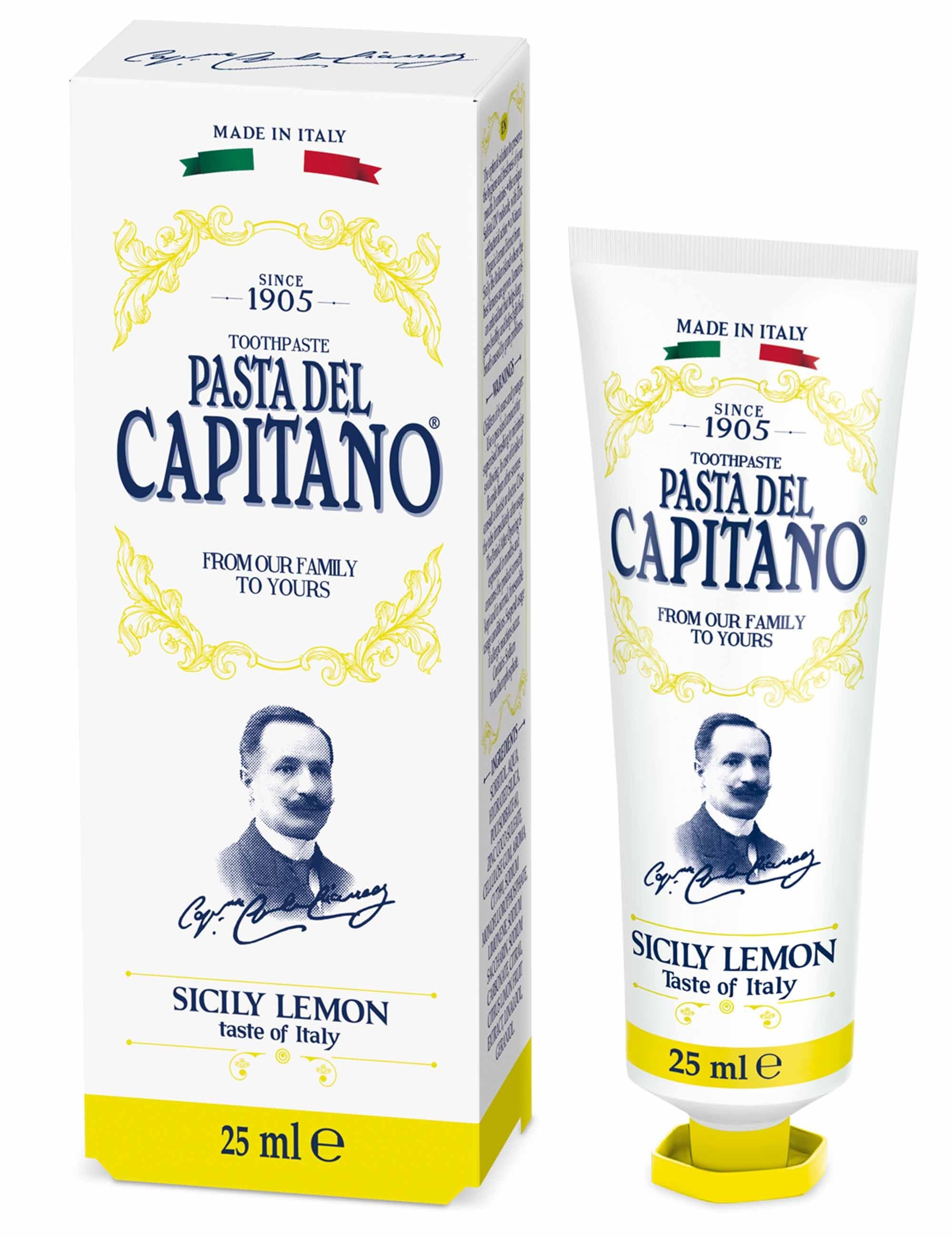 Travel Toothpaste (25ml) - Sicily Lemon