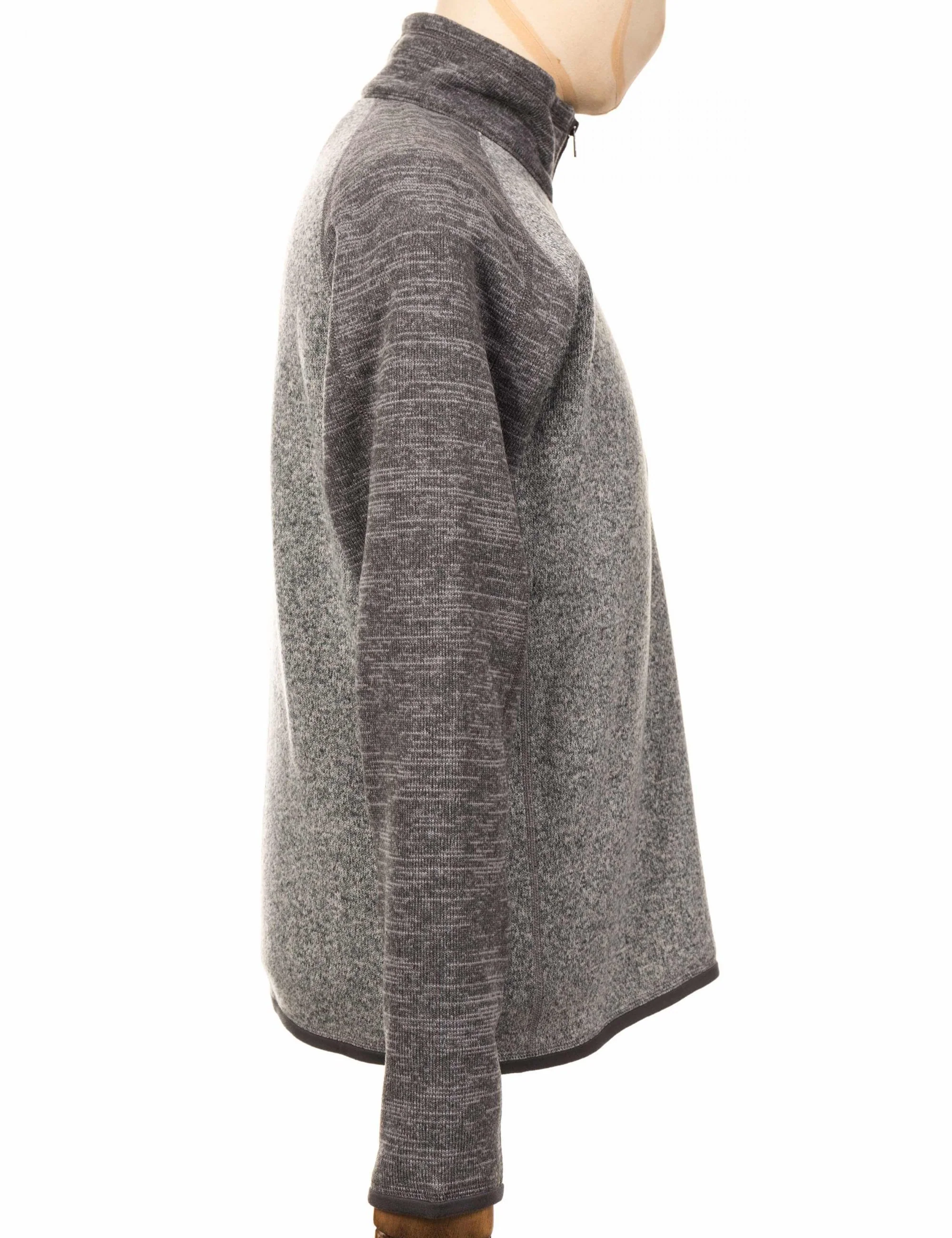 Better Sweater 1/4 Zip Fleece Pullover - Nickel w/Forge Grey - Image 4