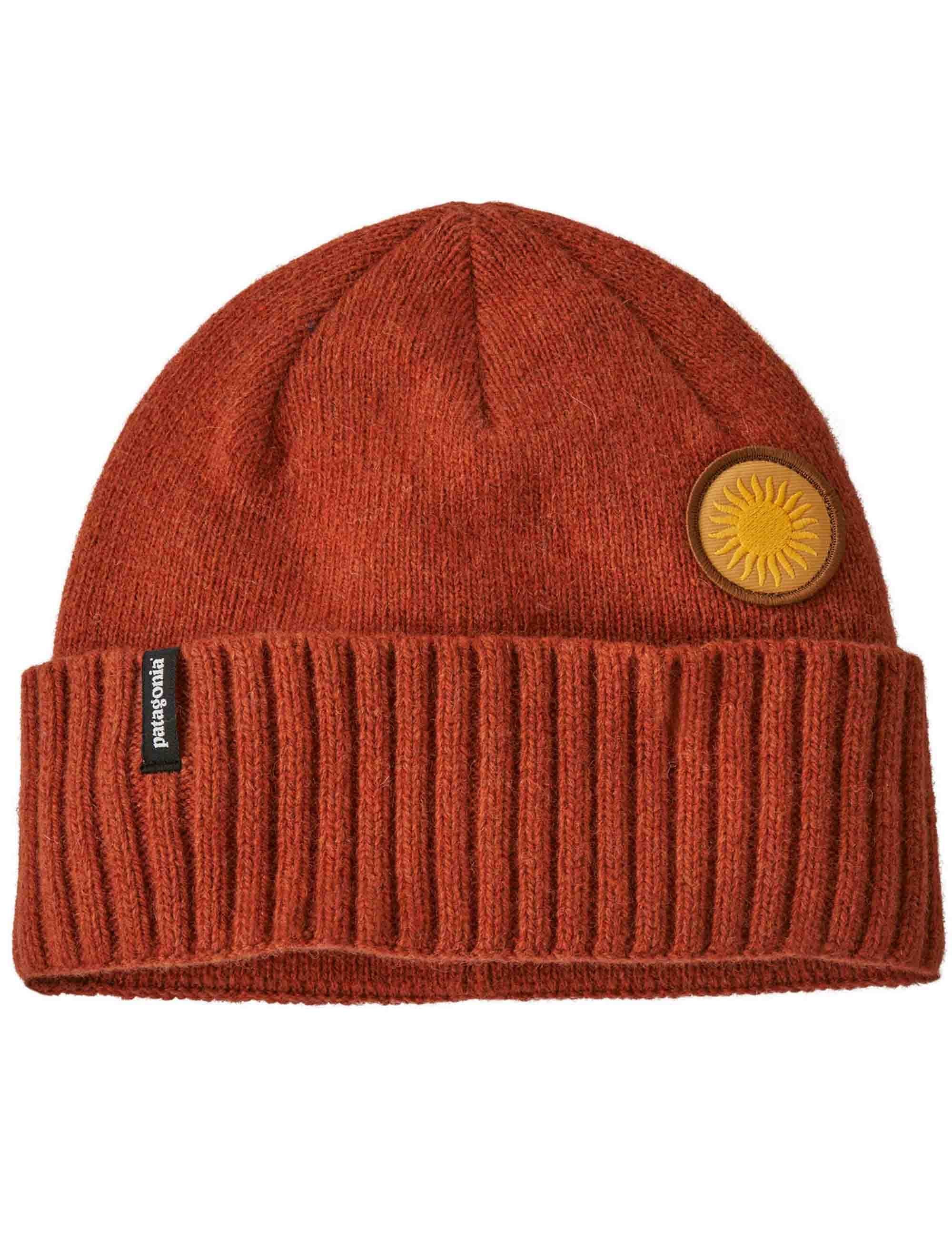 Brodeo Beanie Hat - Spirited Sun: Burnished Red