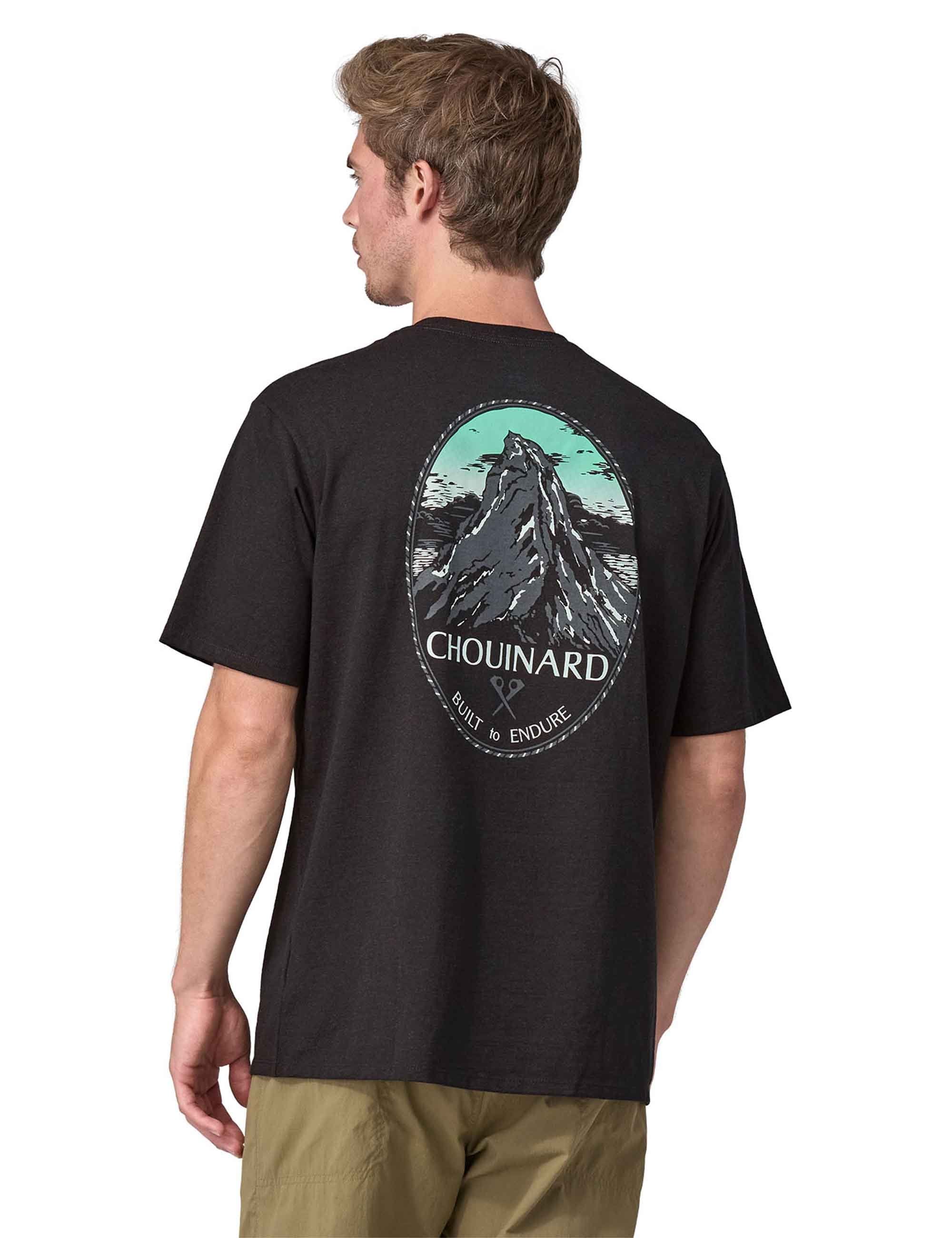 Chouinard Crest Pocket Responsibili T-Shirt - Ink Black - Image 2