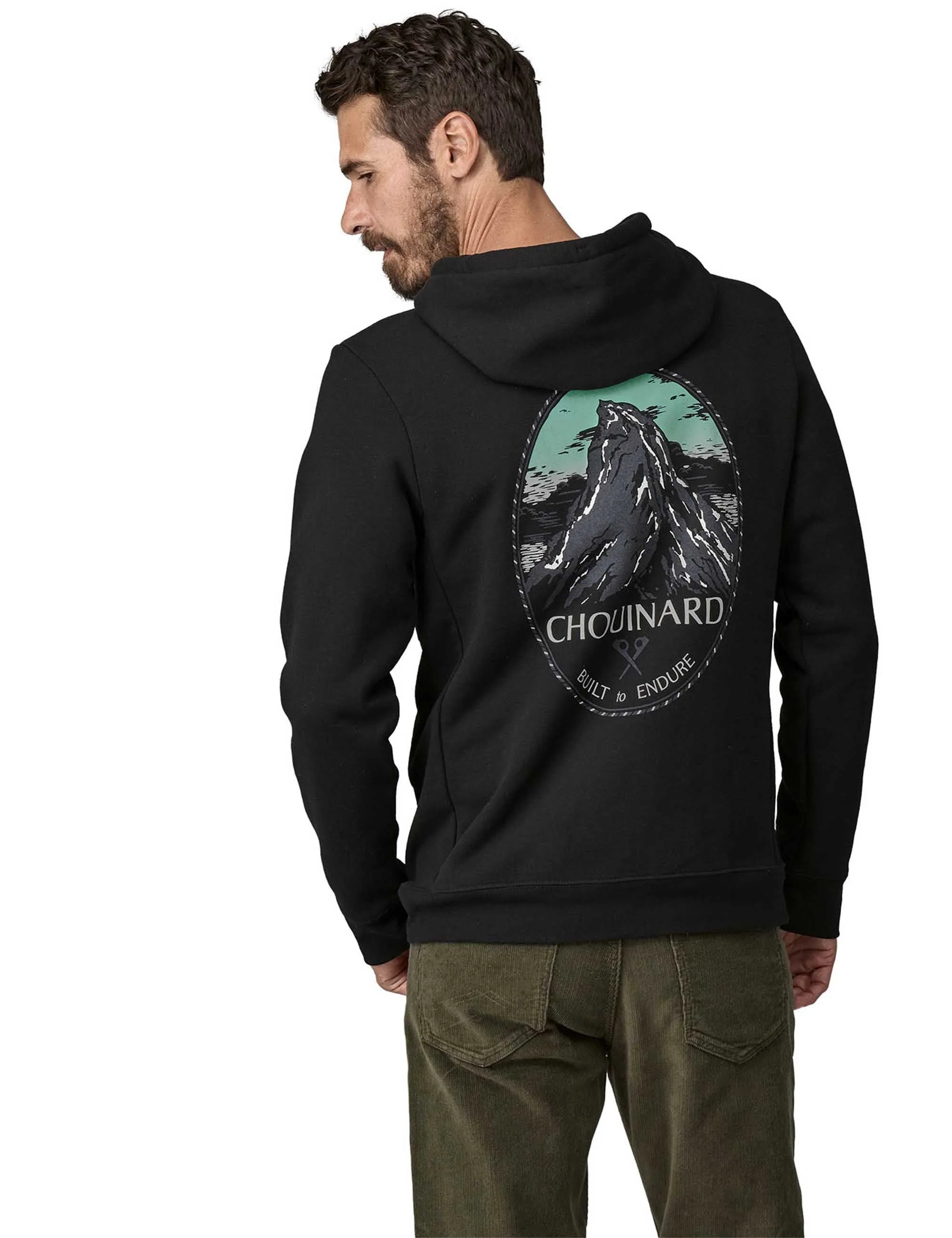 Chouinard Crest Uprisal Hooded Sweat - Black - Image 2