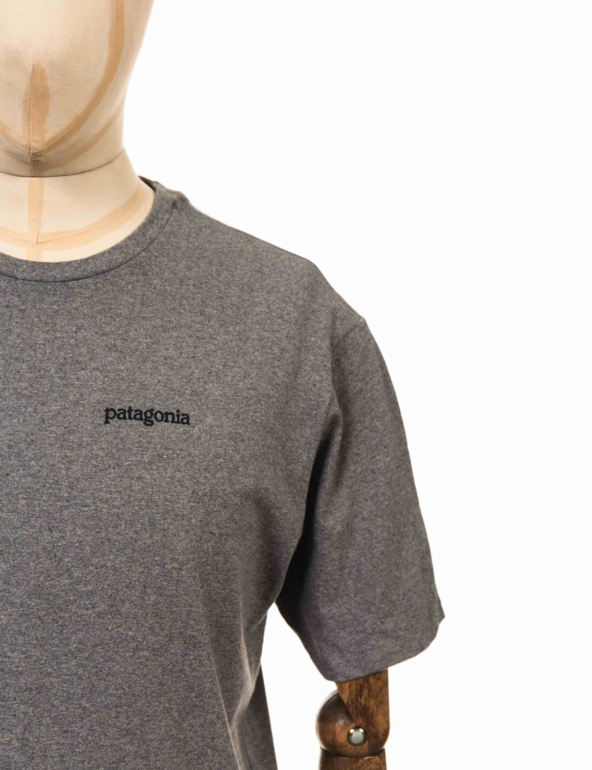 Fitz Roy Horizons Responsibili T-Shirt - Gravel Heather - Image 2