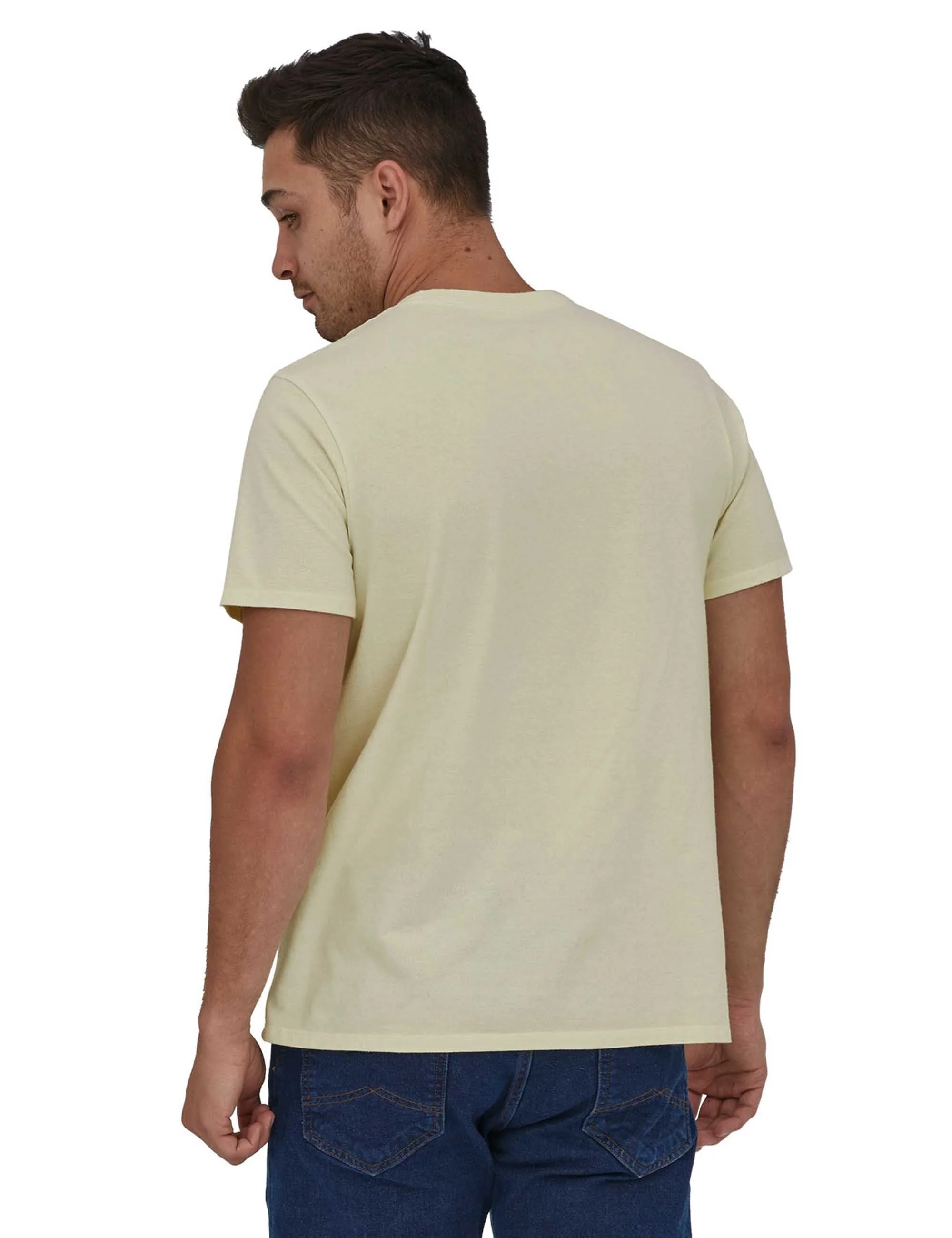Fitz Roy Icon Responsibli T-Shirt - Birch White - Image 3