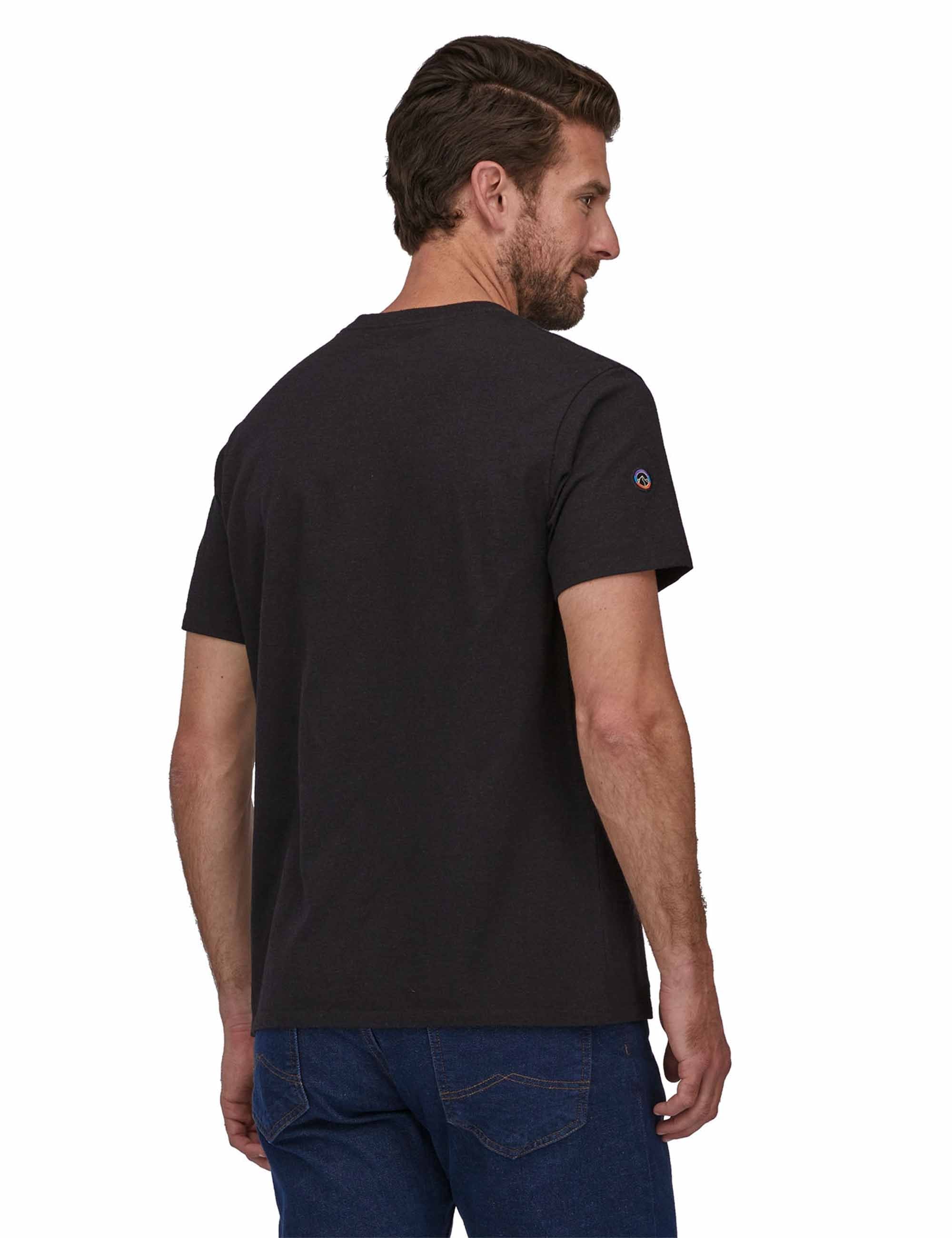 Fitz Roy Icon Responsibli T-Shirt - Ink Black - Image 3