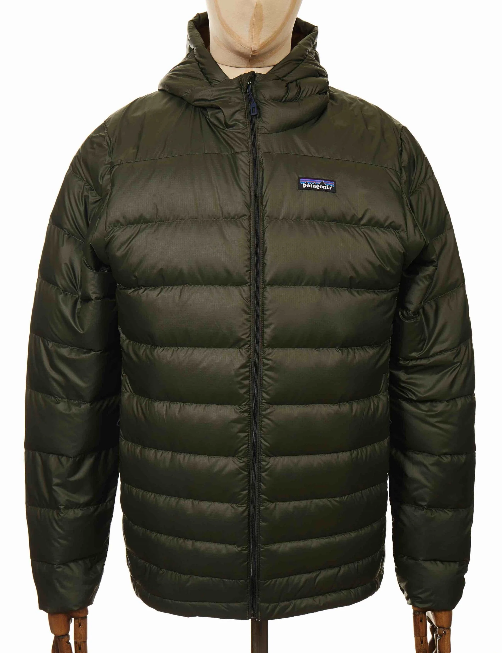 Hi-Loft Down Hooded Jacket - Kelp Forest
