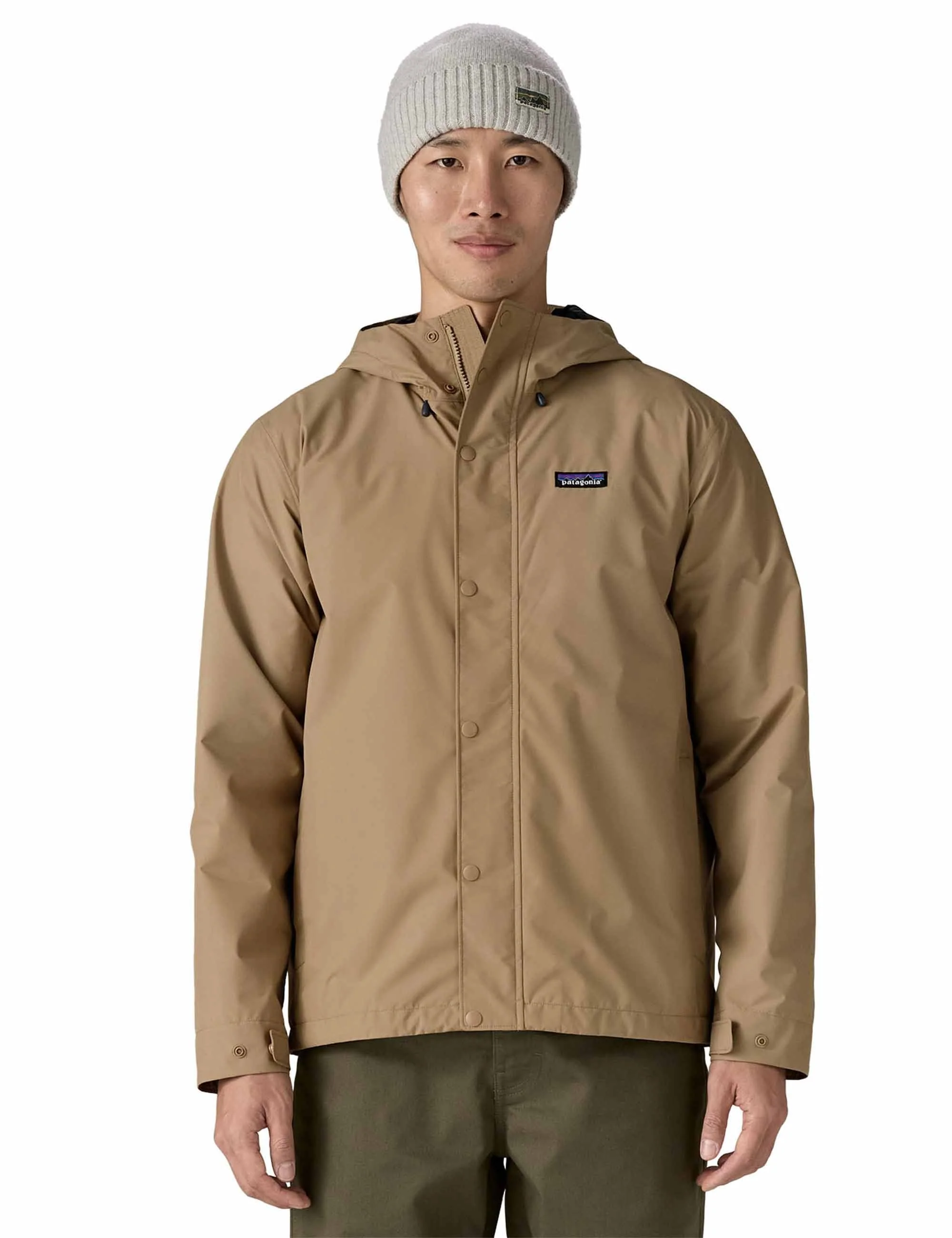 Jackson Glacier Rain Jacket - Slab Khaki - Image 2