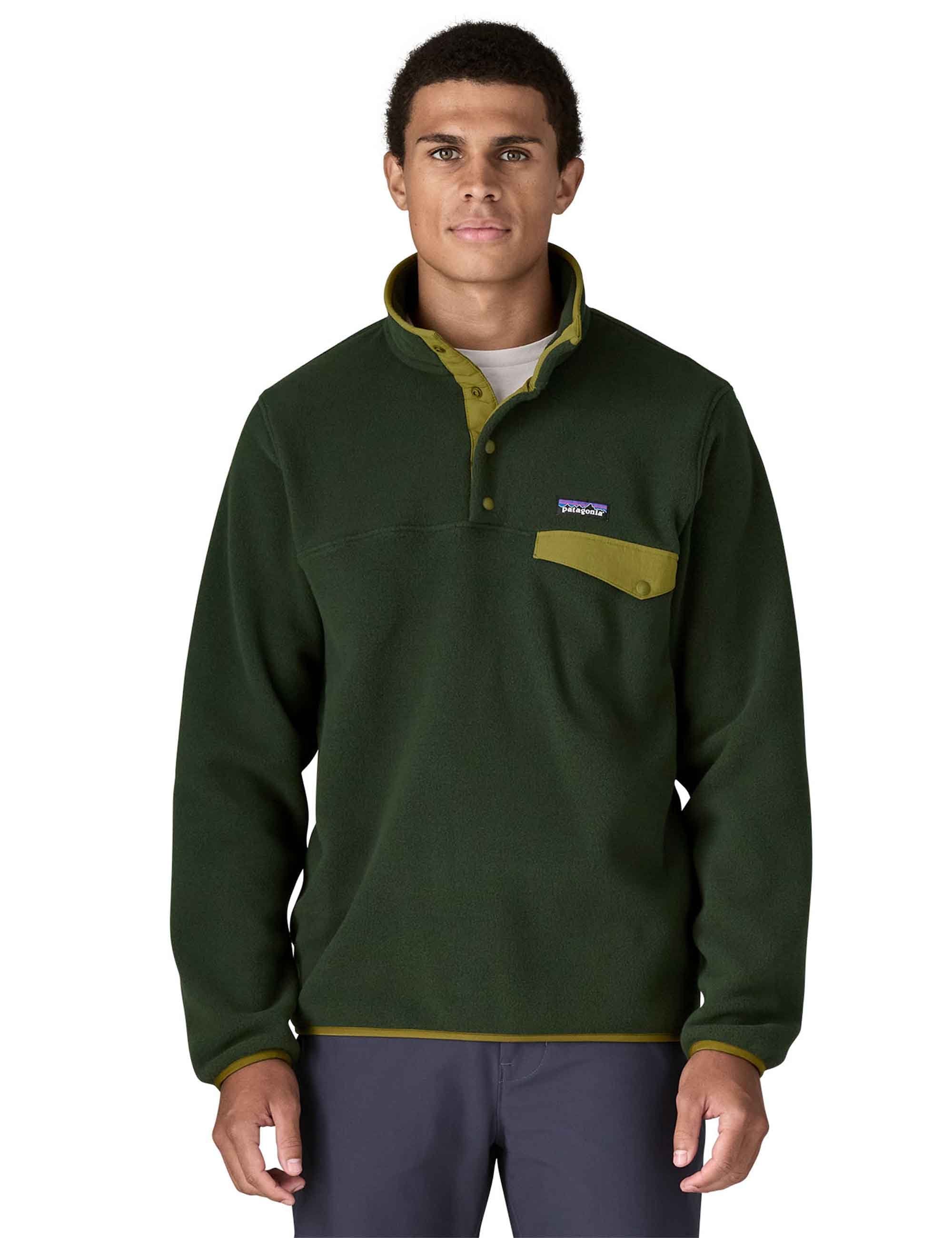 LW Synchilla Snap-T Fleece Pullover - Old Growth Green - Image 2