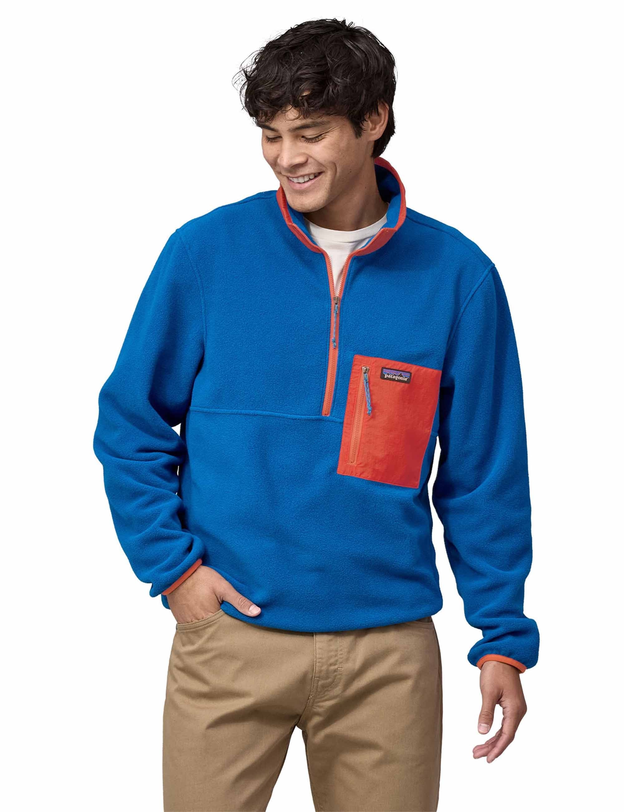 Microdini 1/2 Zip Fleece Pullover - Endless Blue - Image 2