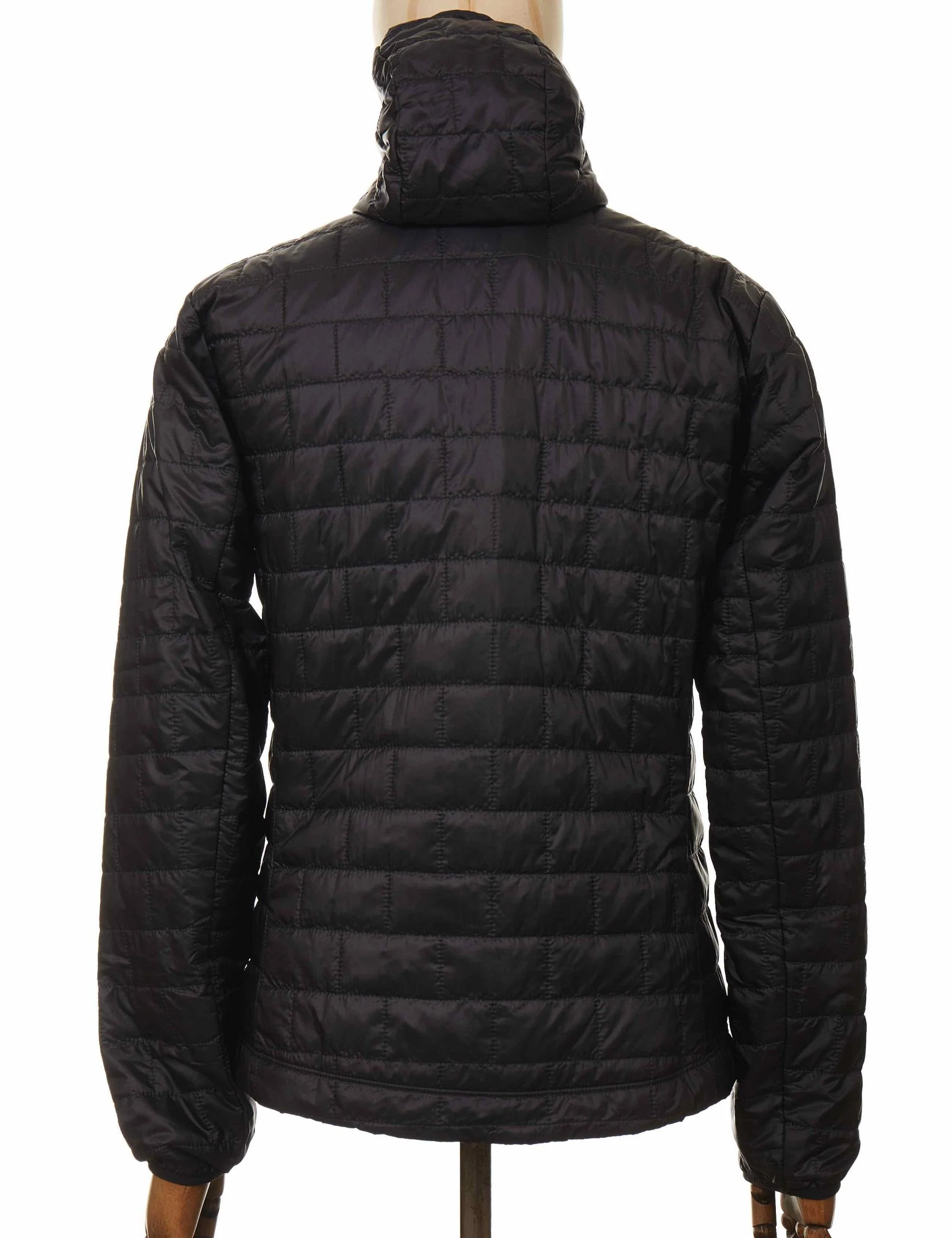 Nano Puff Hooded Jacket - Black - Image 3
