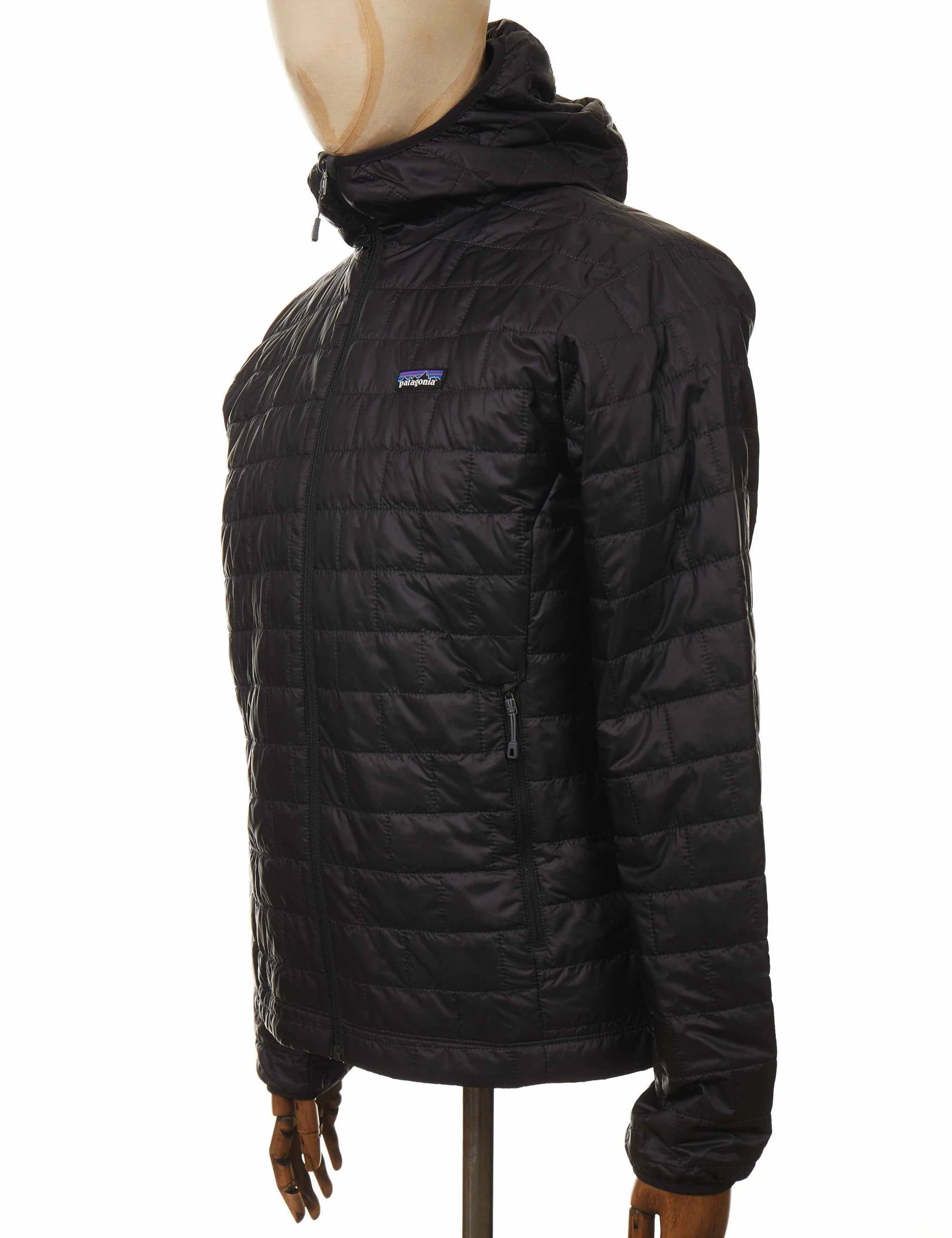 Nano Puff Hooded Jacket - Black - Image 5