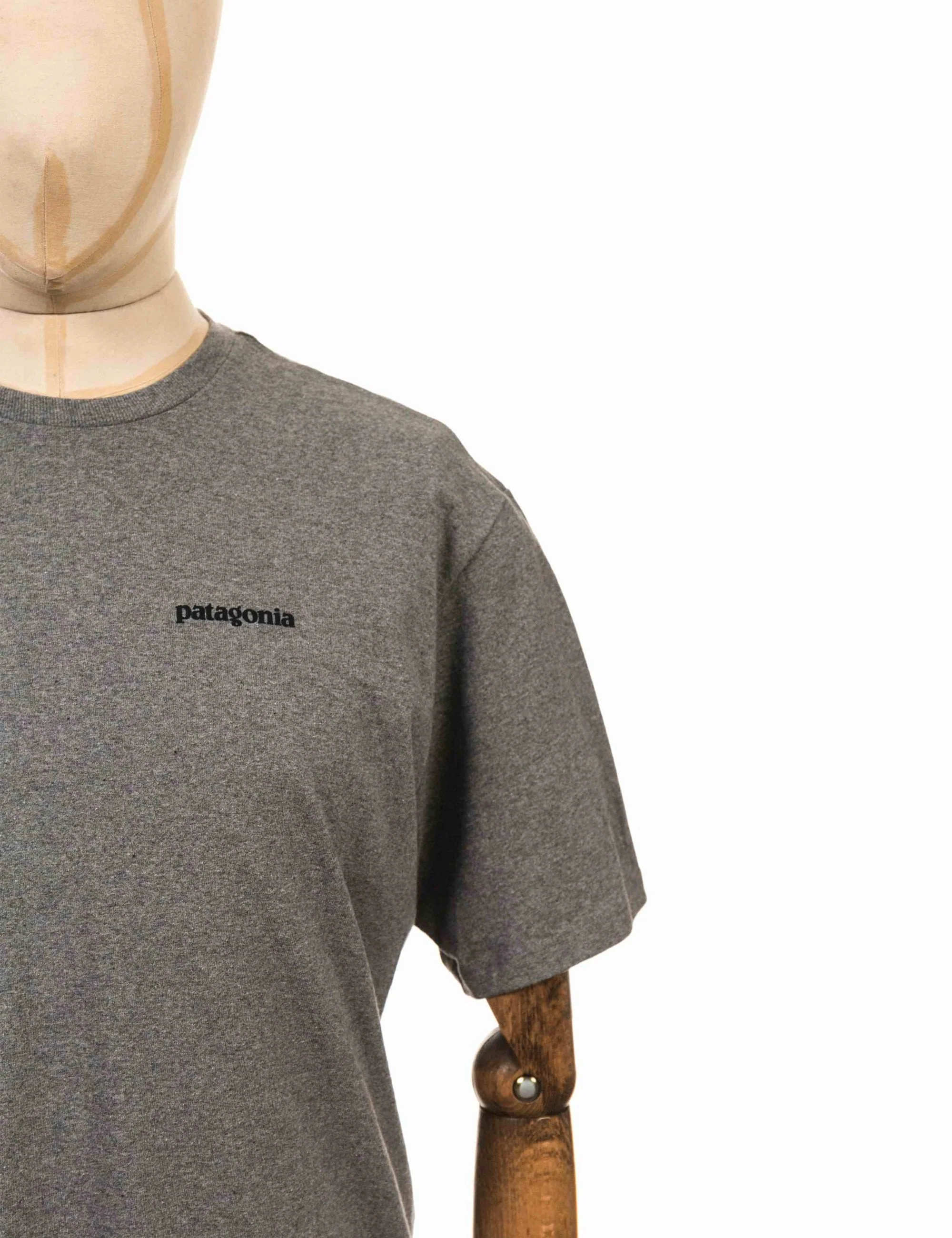 P-6 Logo Responsibili T-Shirt - Gravel Heather - Image 2