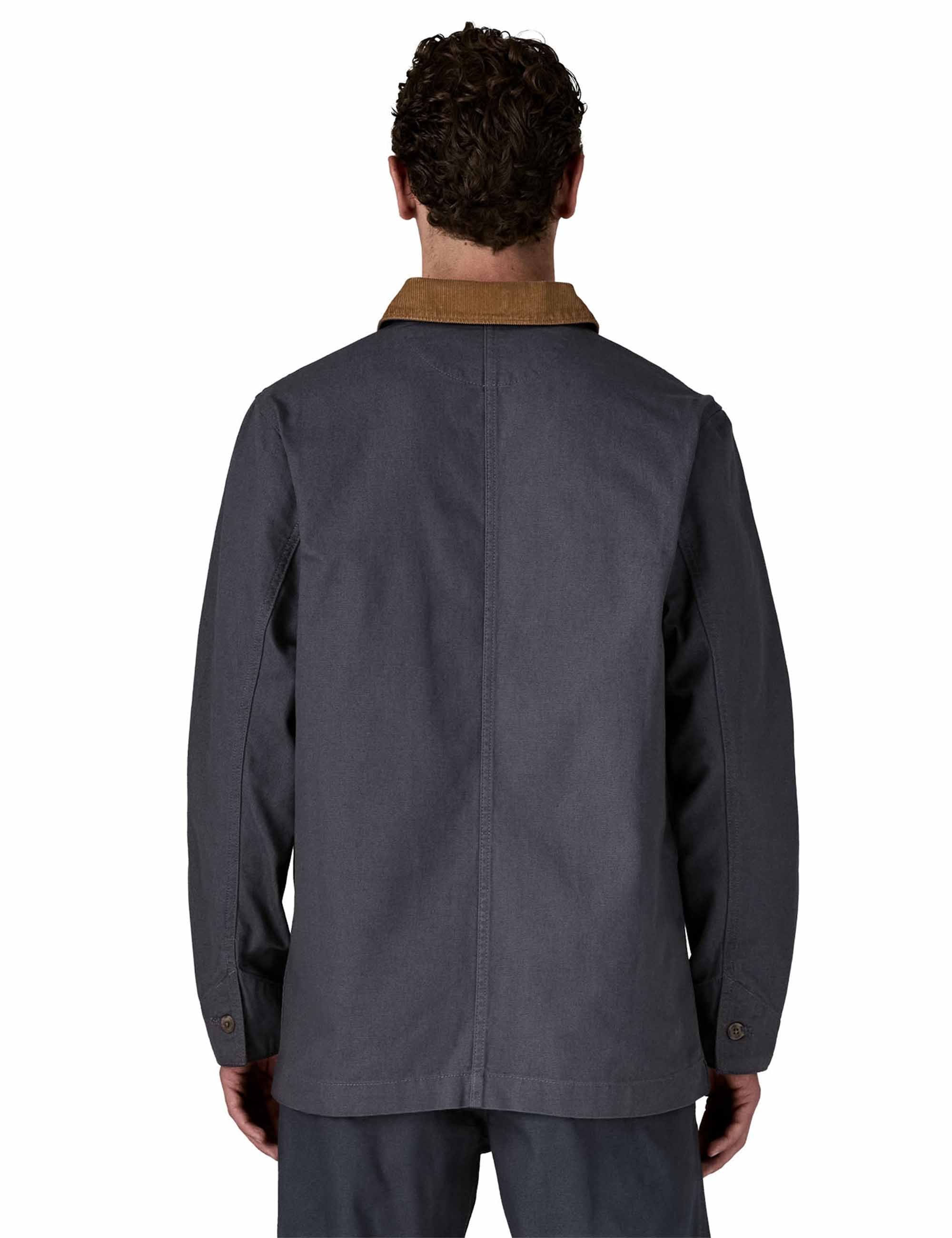 Point Reyes Canvas Jacket - Smolder Blue - Image 3